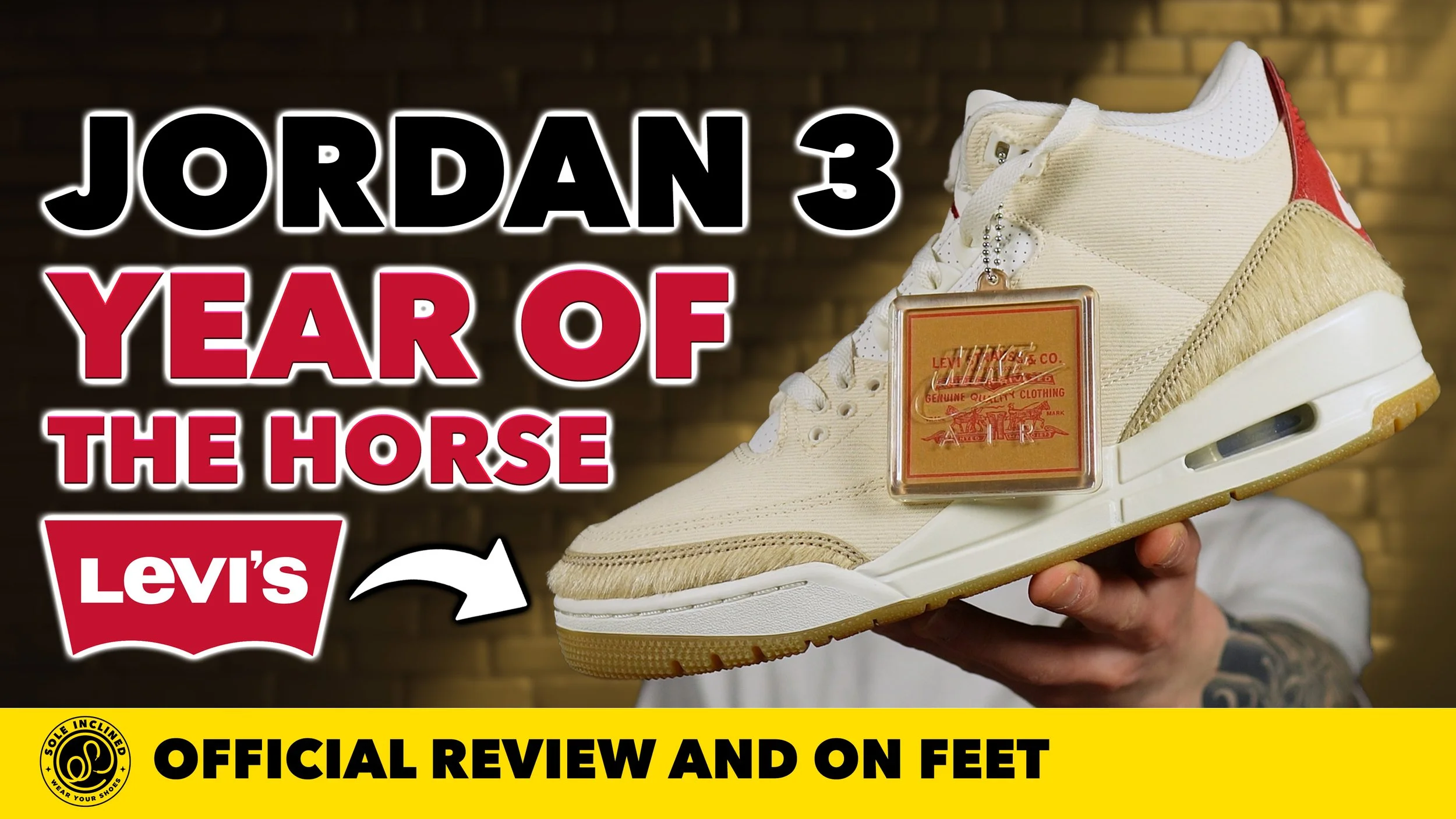 Levis Air Jordan 3 'Year of the Horse' In Depth Review and On Feet!