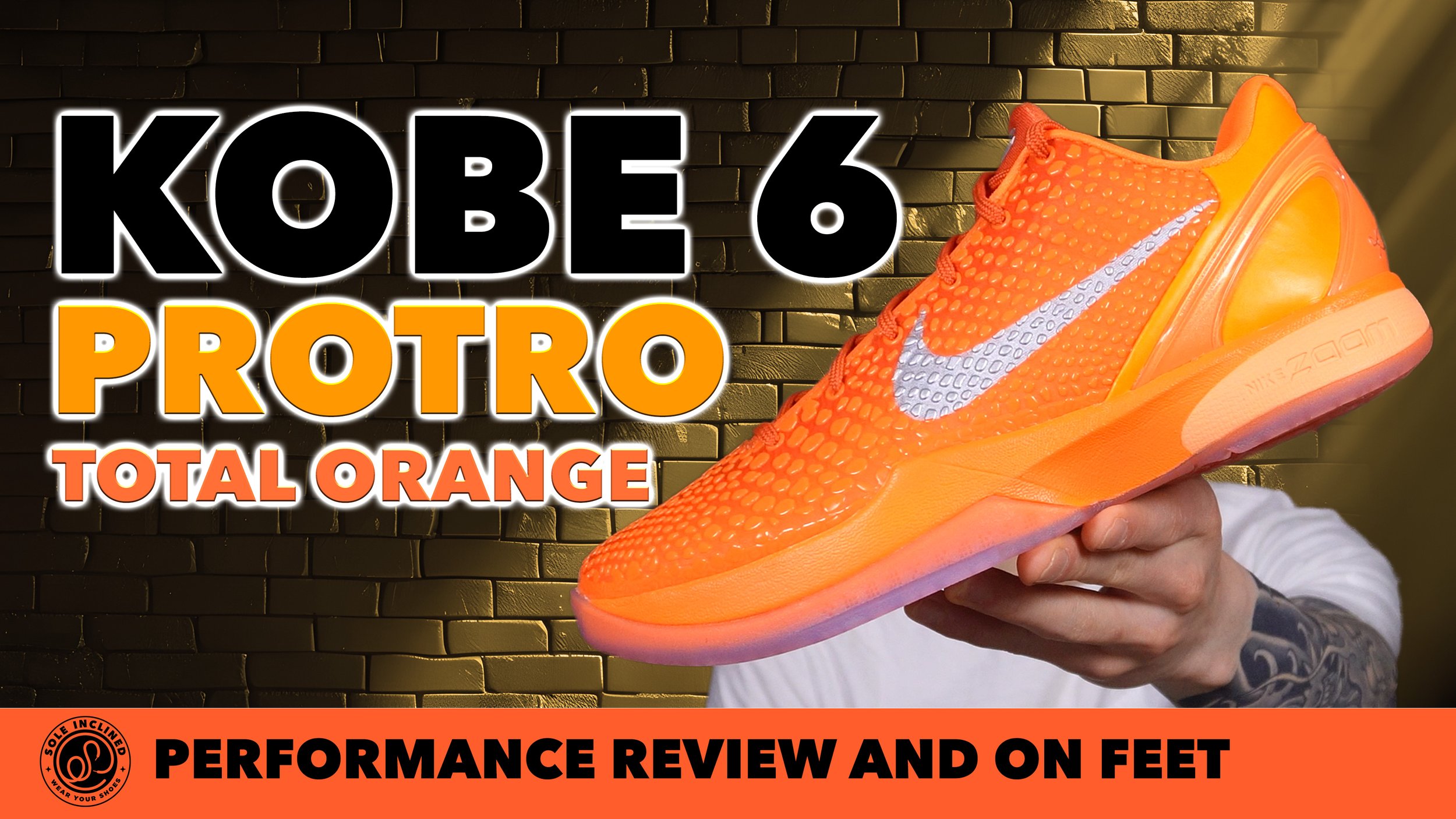 Nike Kobe 6 Protro 'Total Orange (WNBA)' In Depth Review and On Feet!