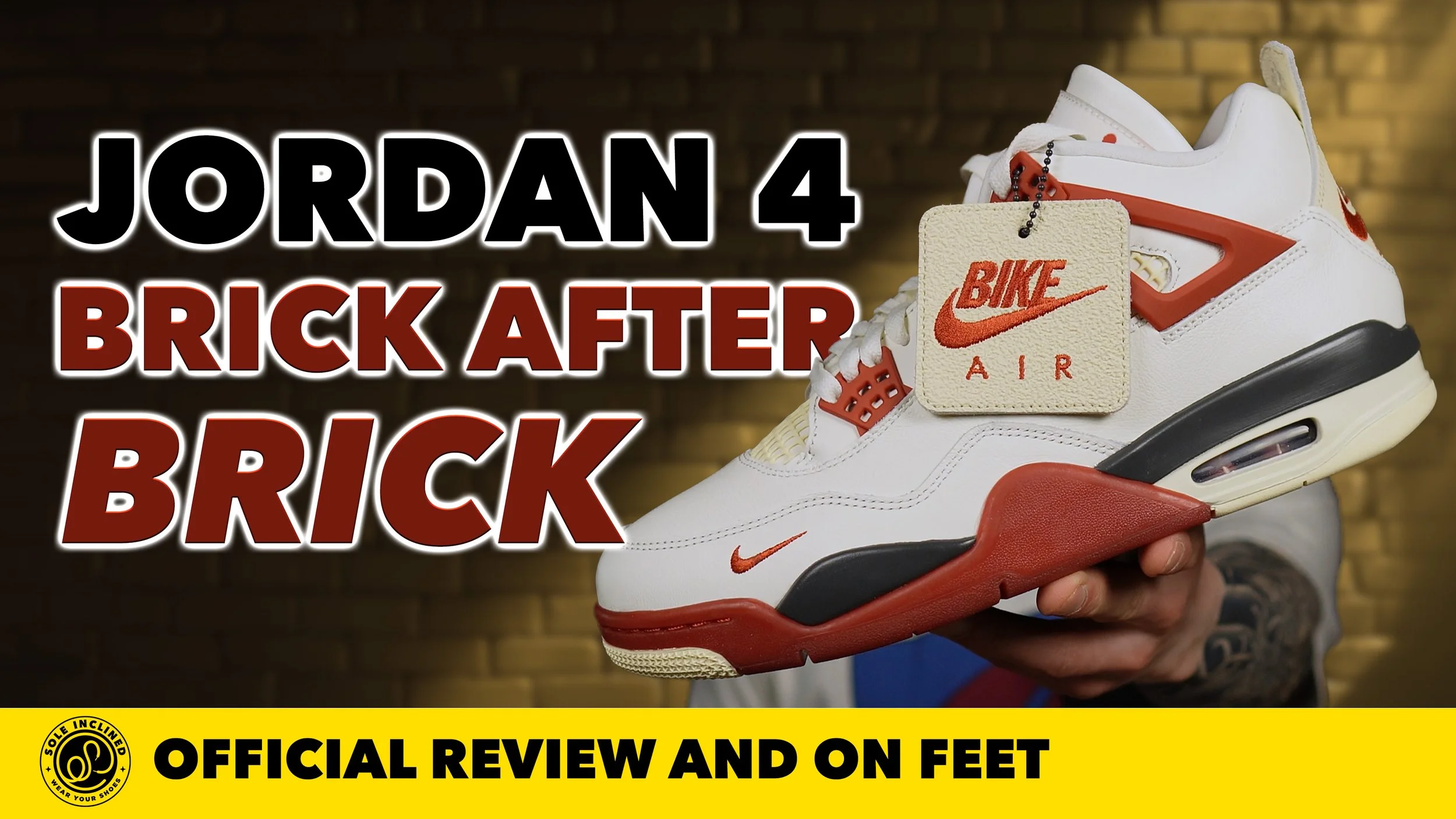 Nigel Sylvester Air Jordan 4 'Brick After Brick' In Depth Review and On Feet! Lace Swap Included.