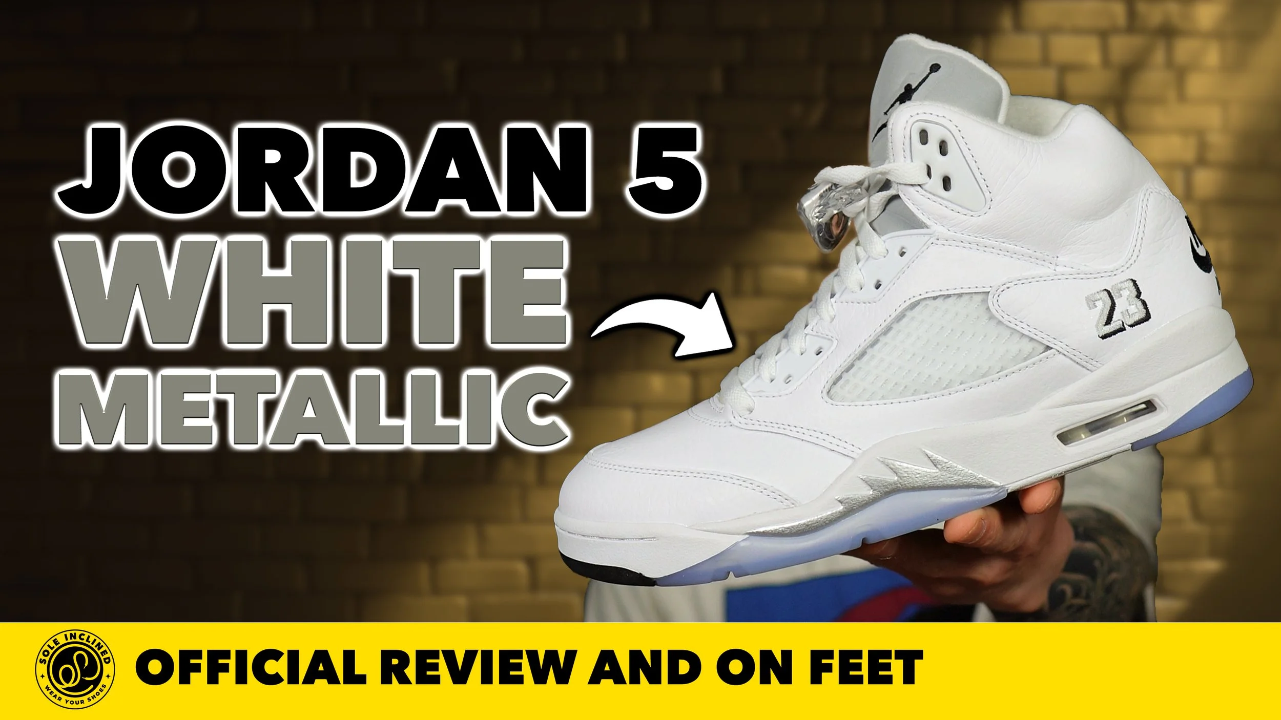 Air Jordan 5 'White Metallic' In Depth Review and On Feet. Lace Swap Included!