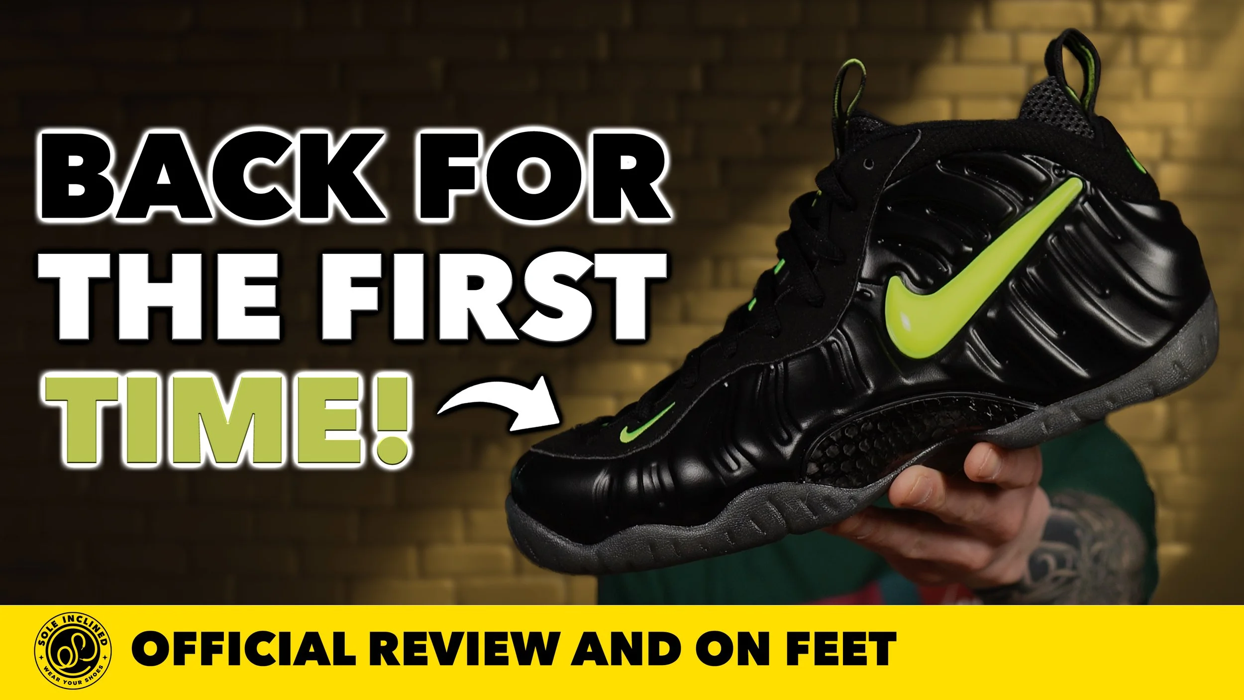 Nike Air Foamposite Pro 'Voltage' Returns For The First Time Ever. In Depth Review and On Feet!