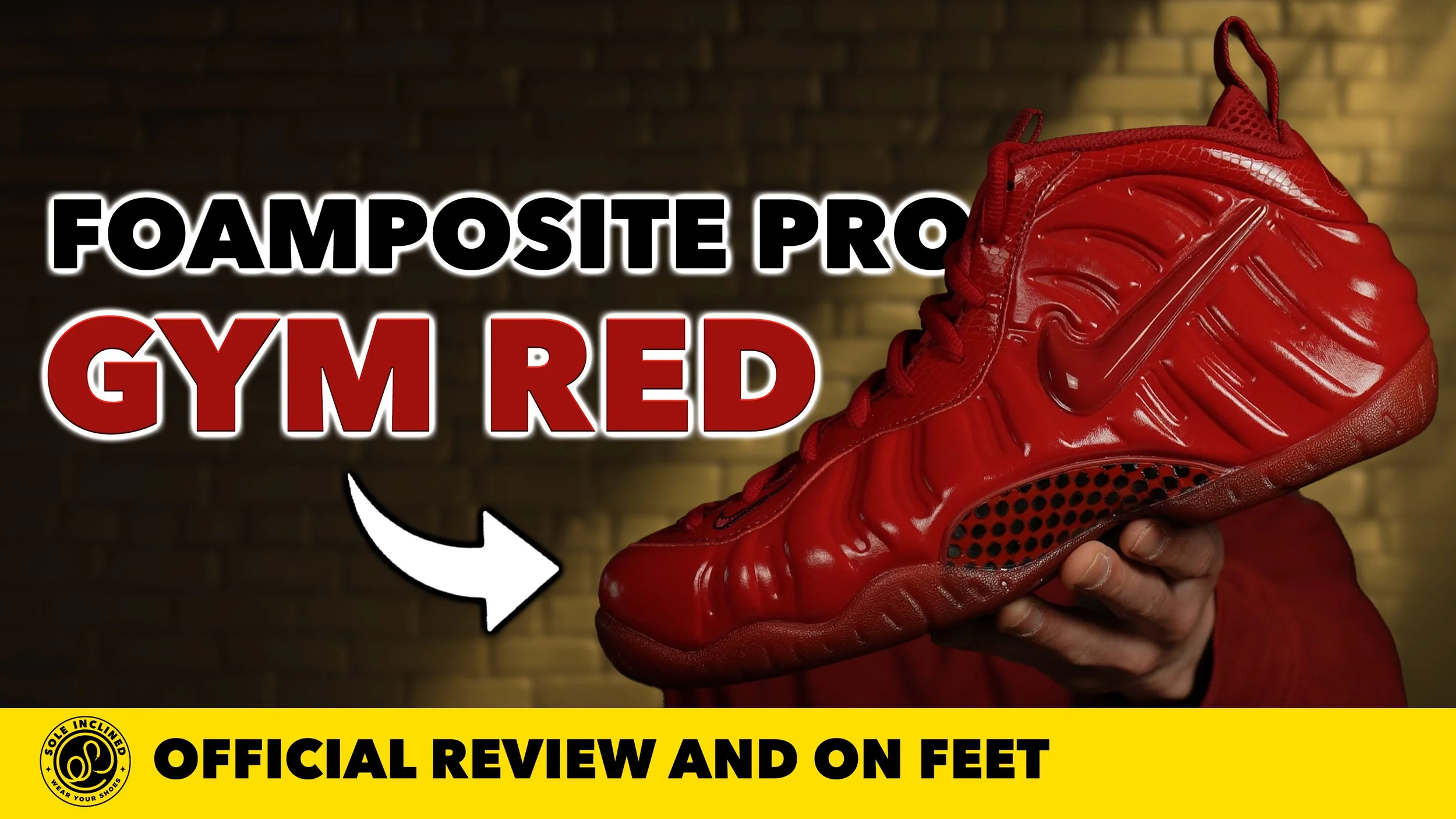 Nike Air Foamposite Pro 'Gym Red' In Depth Review and On Feet!