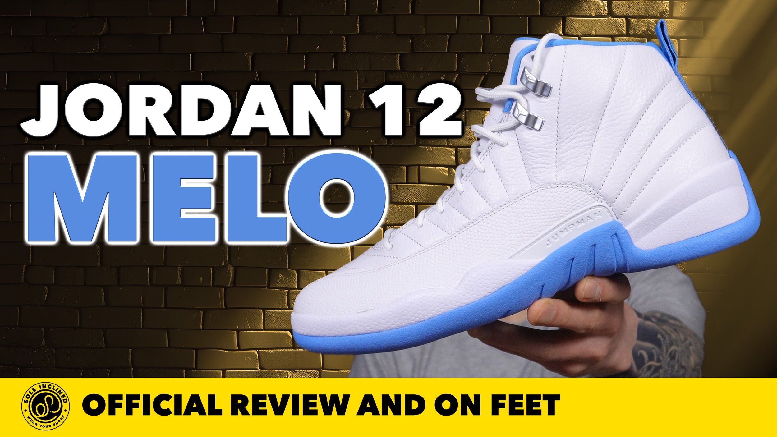 One of My Favorite Jordan 12s! Air Jordan 12 'Melo (University Blue)' In Depth Review and On Feet.