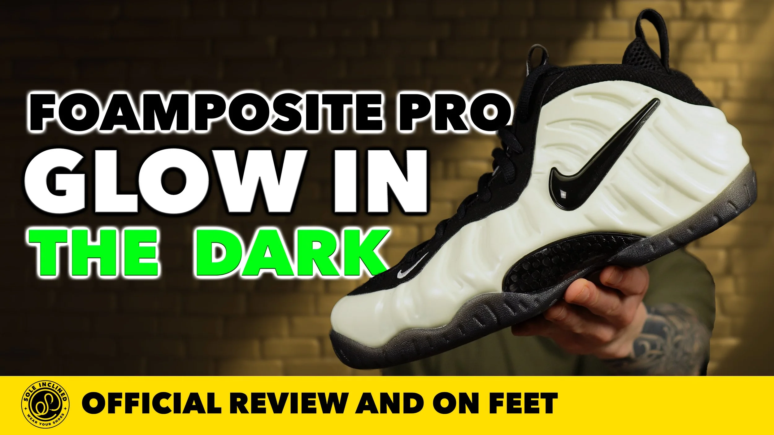 Nike Air Foamposite Pro 'Glow In The Dark' Review