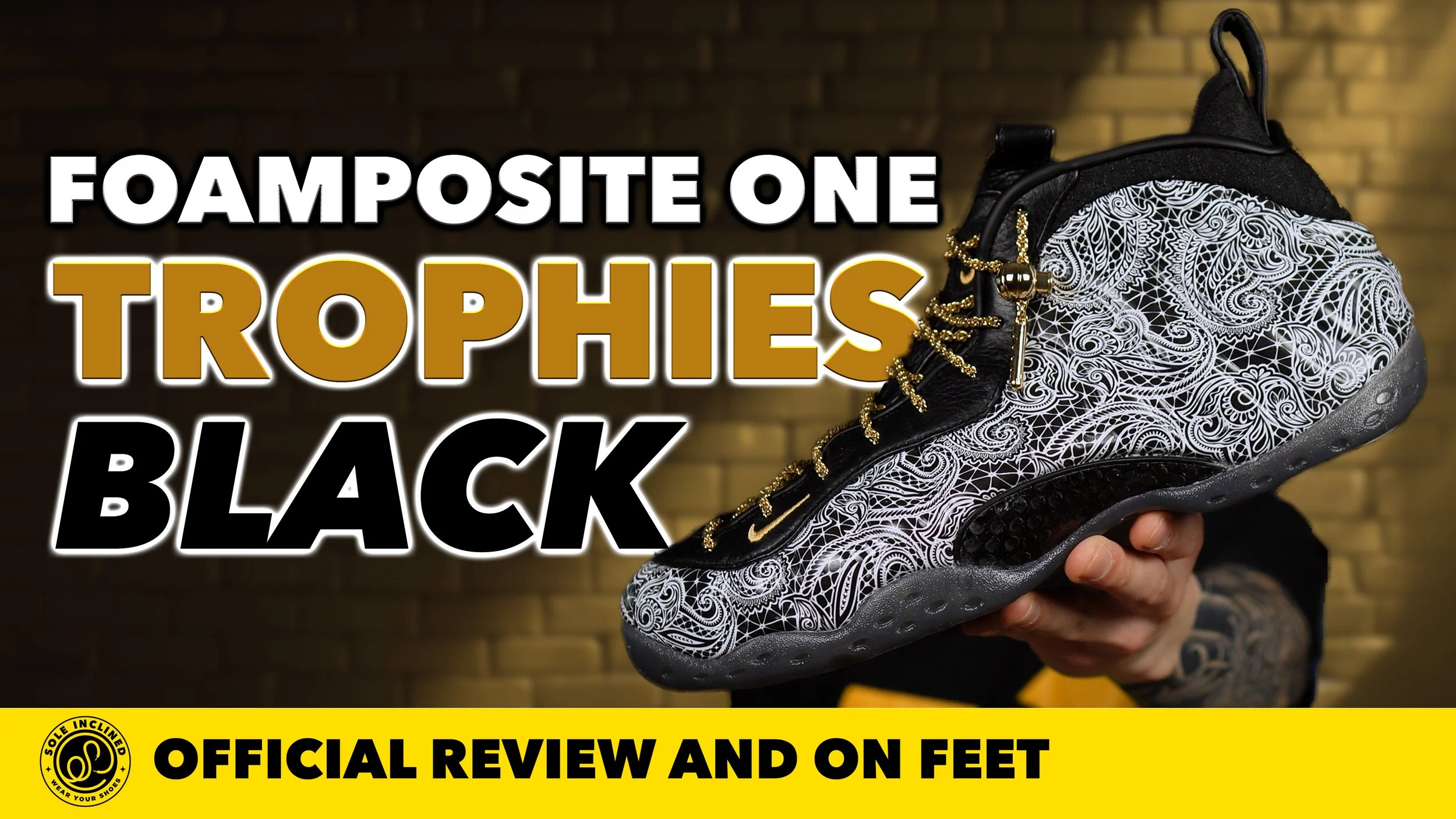 Victor Solomon Nike Air Foamposite One 'Trophies Black' In Depth Review and On Feet!