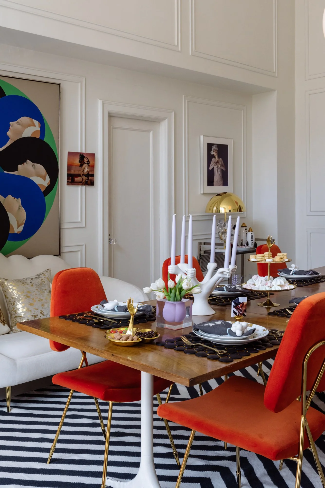 Party Style Dining Room Interior Design Photography NYC Lifestyle 