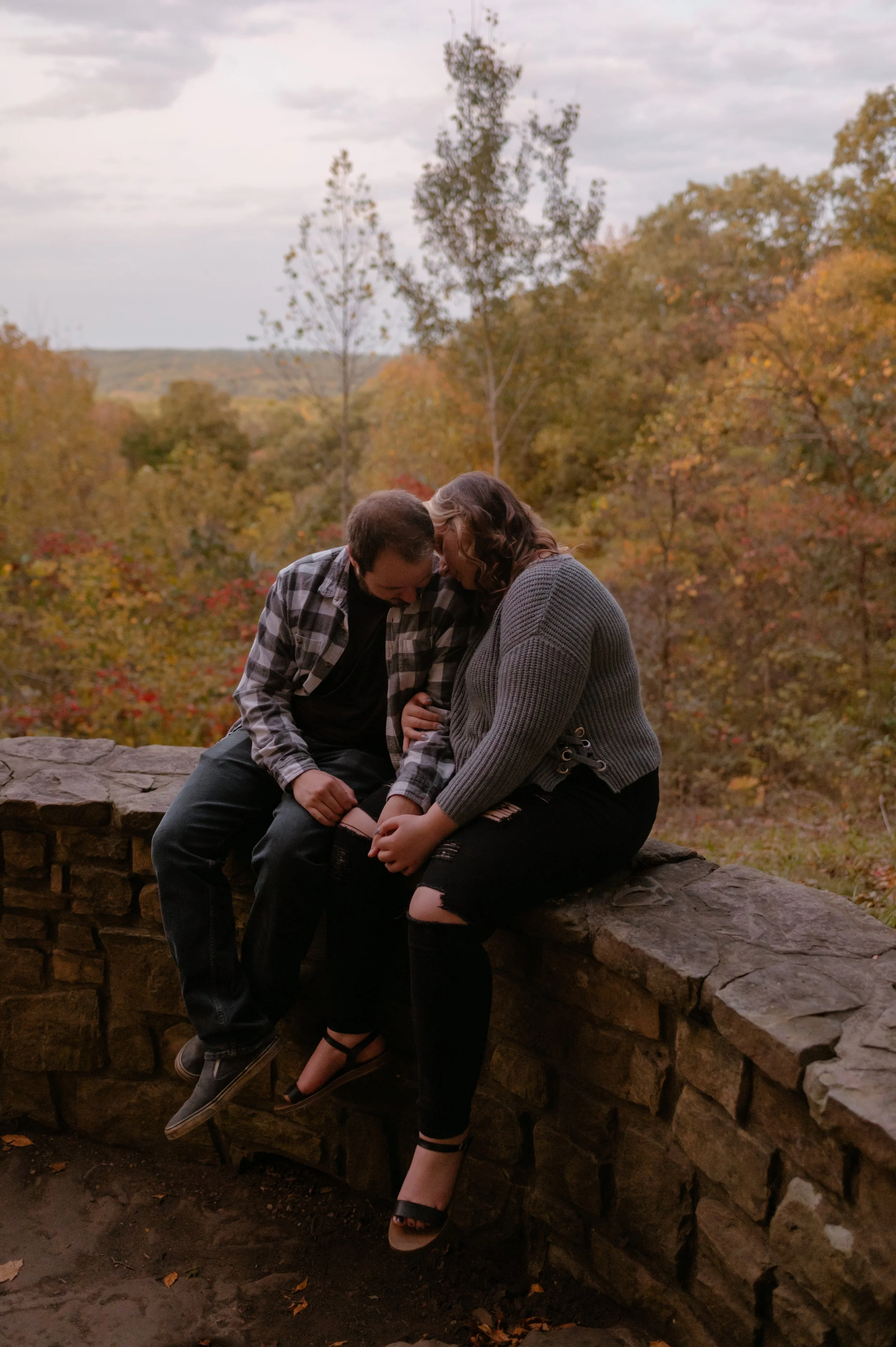 Brown County Fall Couple's Session