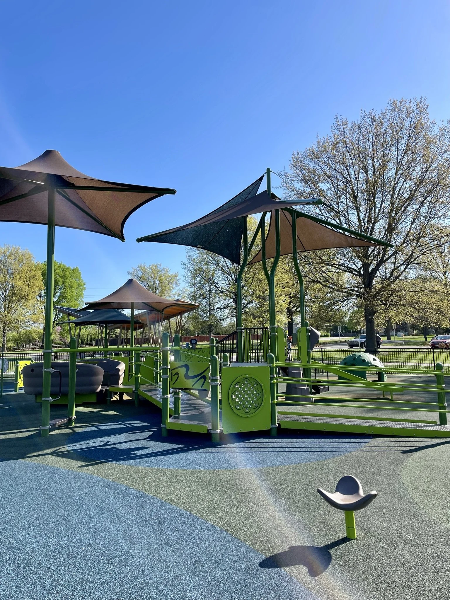 Meadowbrook Park Inclusive Playground Prairie Village, KS — Kids in KC
