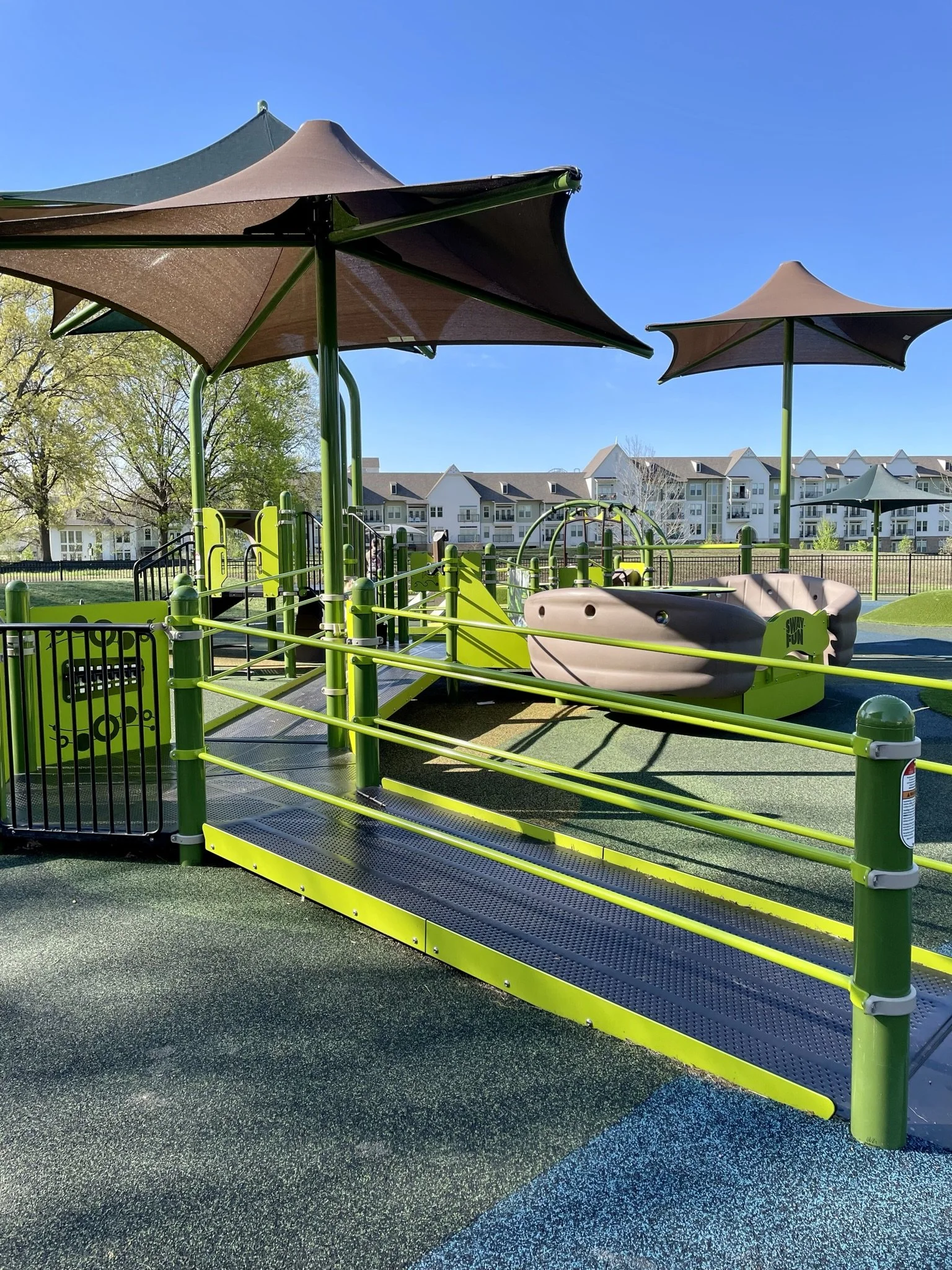 Meadowbrook Park Inclusive Playground Prairie Village, KS — Kids in KC