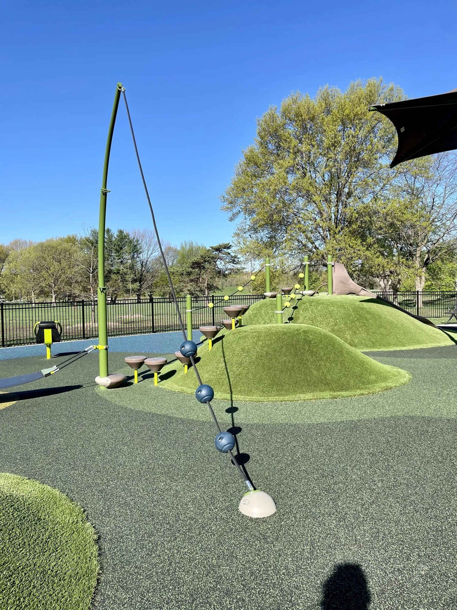 Meadowbrook Park Inclusive Playground Prairie Village, KS — Kids in KC