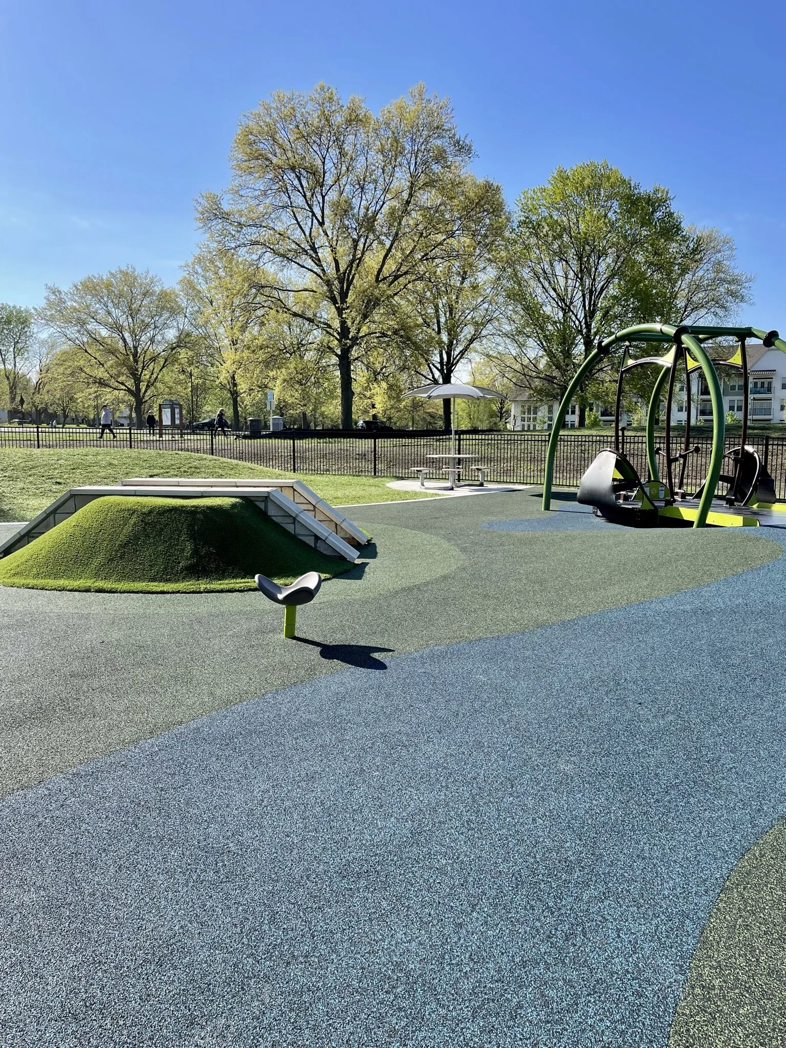 Meadowbrook Park Inclusive Playground Prairie Village, KS — Kids in KC