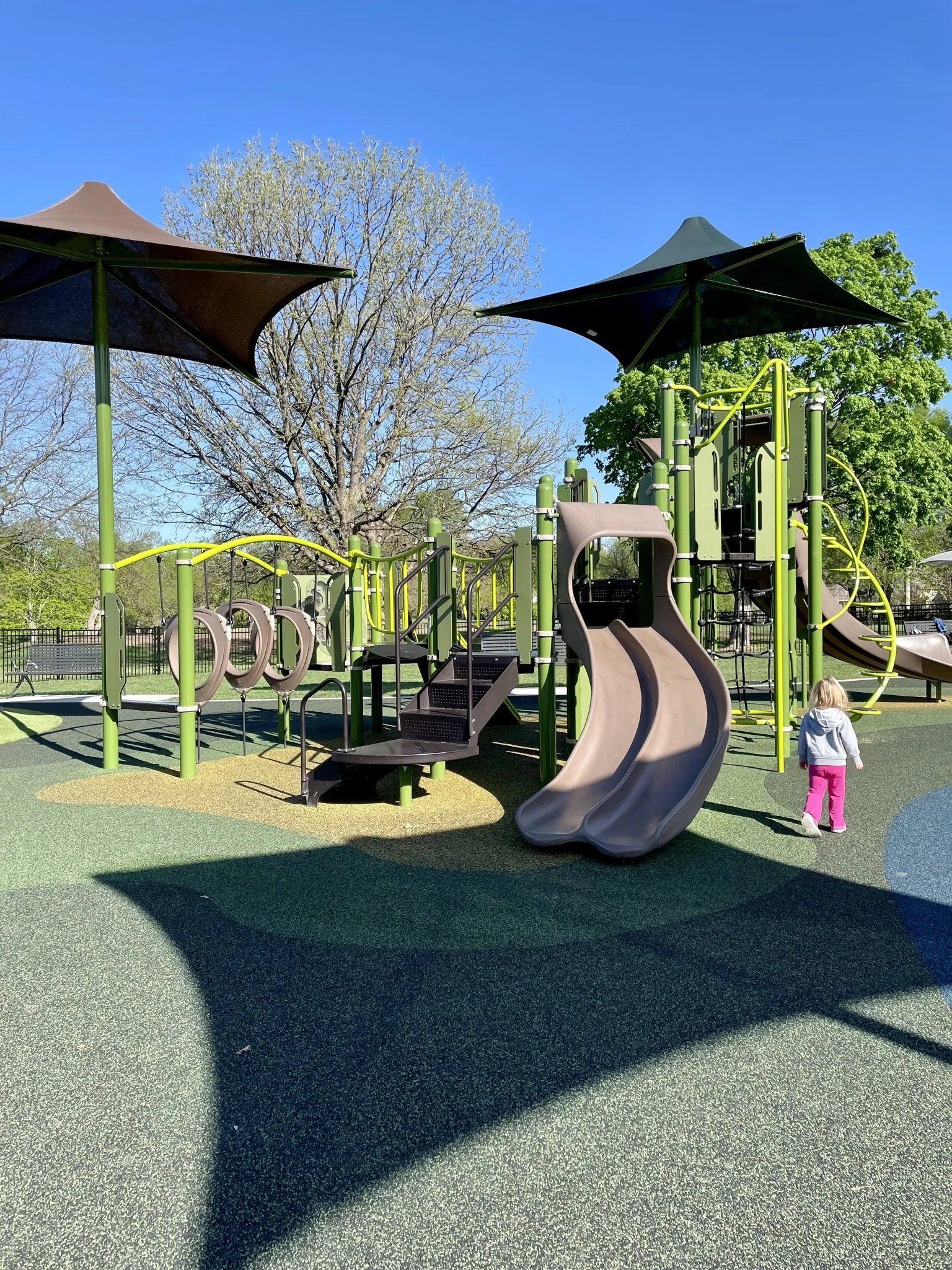 Meadowbrook Park Inclusive Playground Prairie Village, KS — Kids in KC