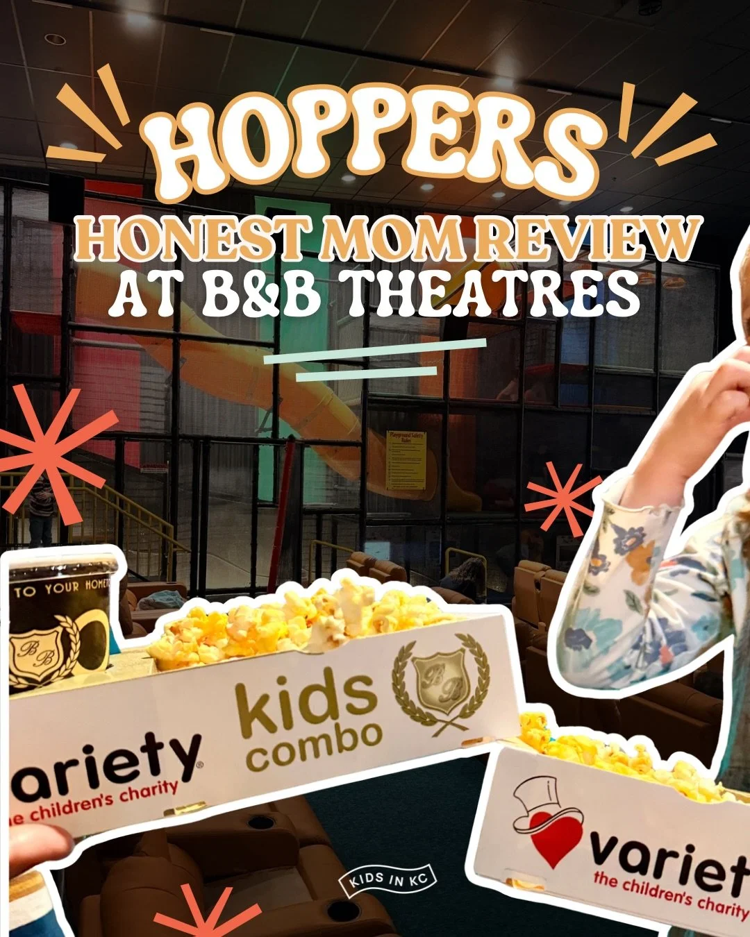 Are your kids asking to see Hoppers? Here&rsquo;s my honest review 👇 | ad |

We love going to @bbtheatres for their ScreenPLAY! option. It&rsquo;s basically an indoor playground inside the movie theater! Kids can run, play, talk, and burn off energy