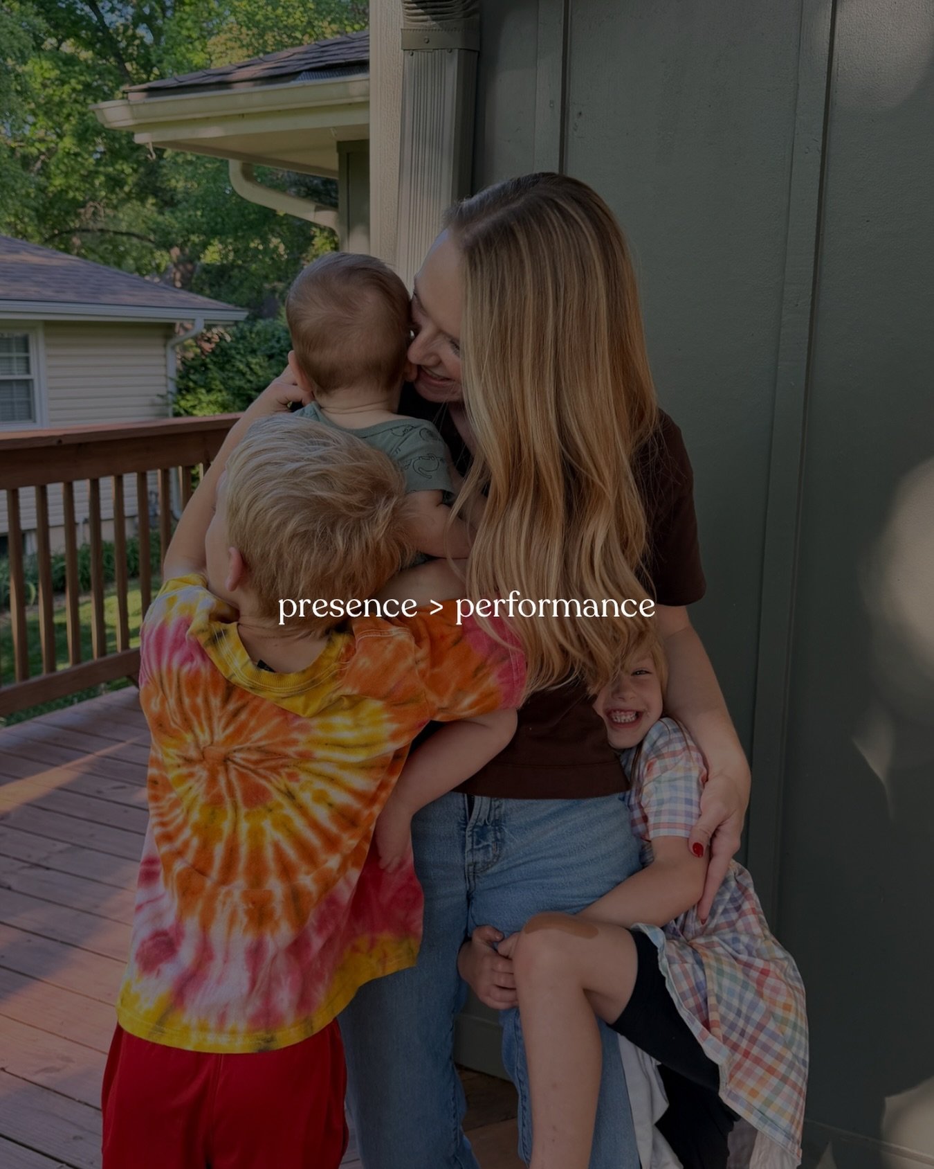 As a woman that values productivity, checklists, accomplishment, tasks&hellip;motherhood has humbled me. My kids do not care that I completed all the chores I set out to for the day, got my inbox to zero, or ran all the errands. They just want my tim