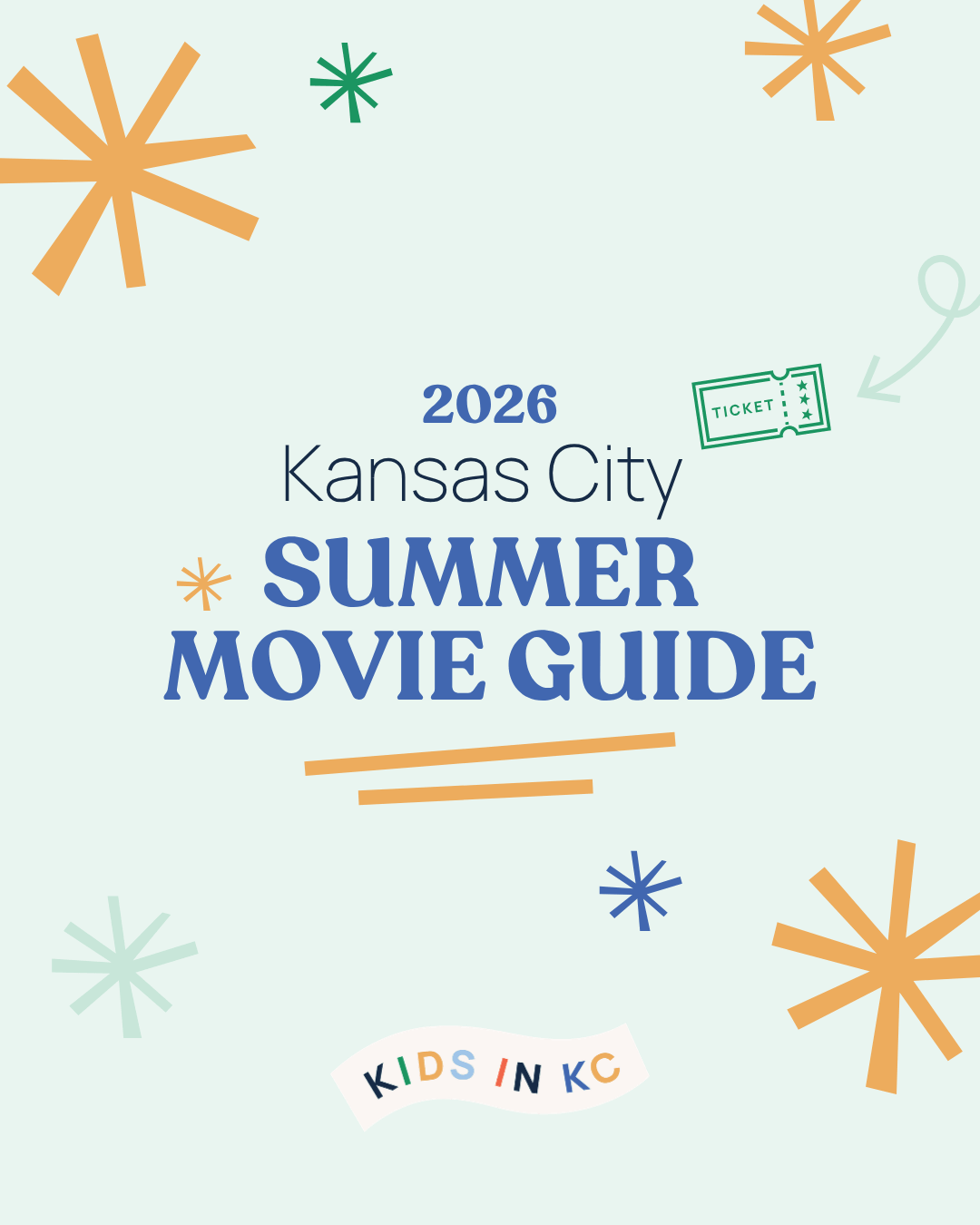 Summer Movies in Kansas City for Kids 2026
