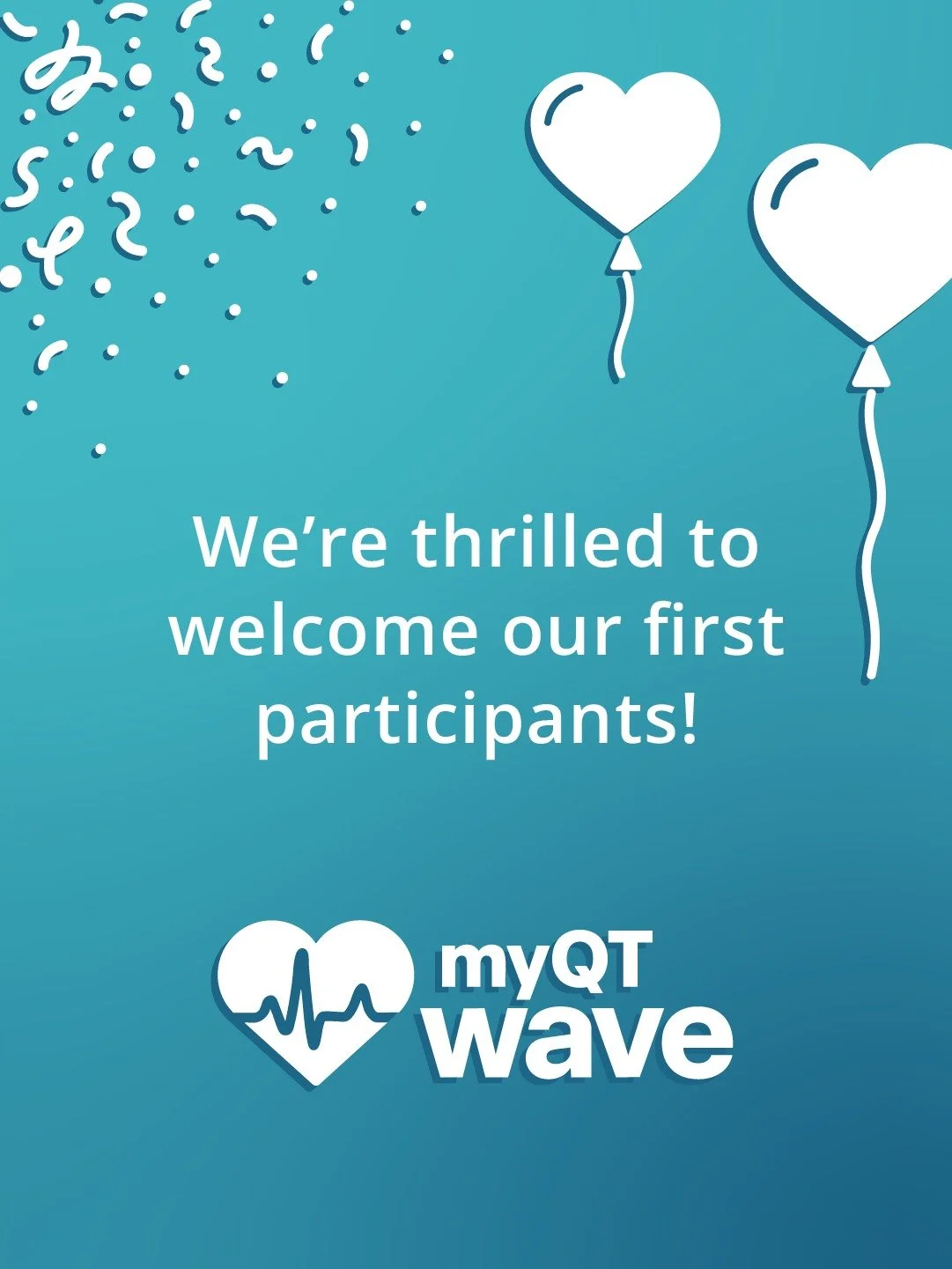 Happy Monday!

We&rsquo;re grateful to share that the first participants have officially joined the myQTwave study. 💚

Thank you to everyone who&rsquo;s helping us better understand life with Long QT Syndrome &mdash; your time, your voice, and your 