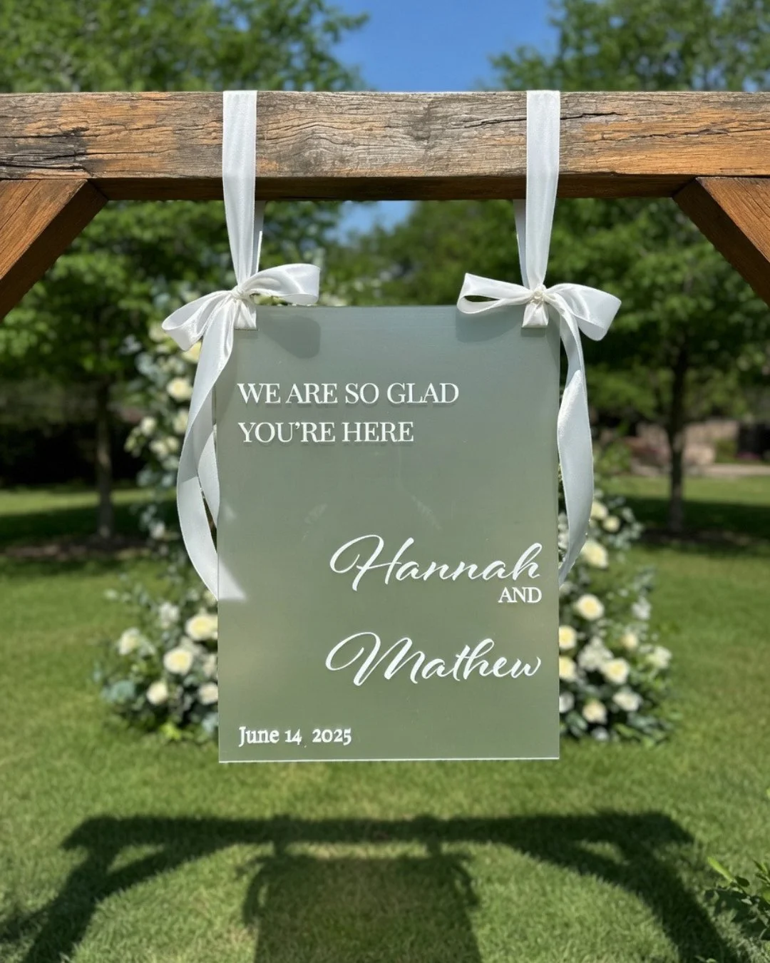 First impressions set the tone. ✨
These custom engraved event signs are designed to welcome guests in style and tie your whole setup together. From weddings to corporate events, every sign is made to match your vision and bring a polished, personal t