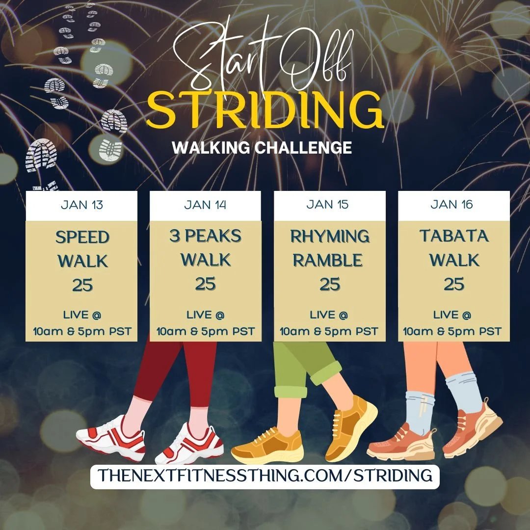 Start Off Striding Walking Challenge — The Next Fitness Thing