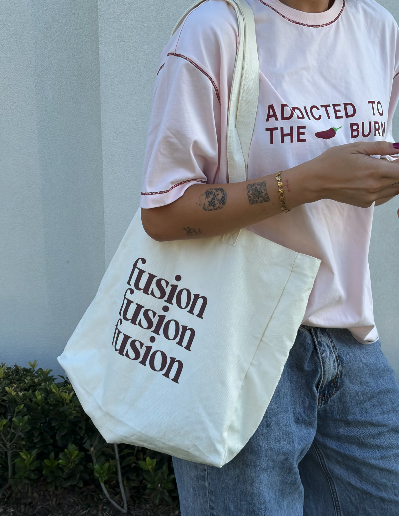 [PRE-SALE]  Fusion Cherry Logo Tote