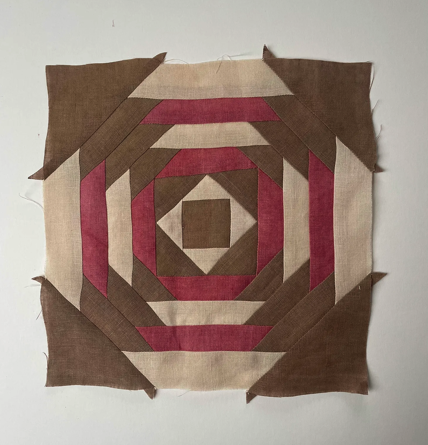 Quilt Clinic - Pineapple Log Cabin