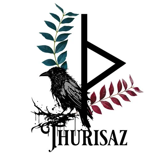 Illustrated Thurisaz rune