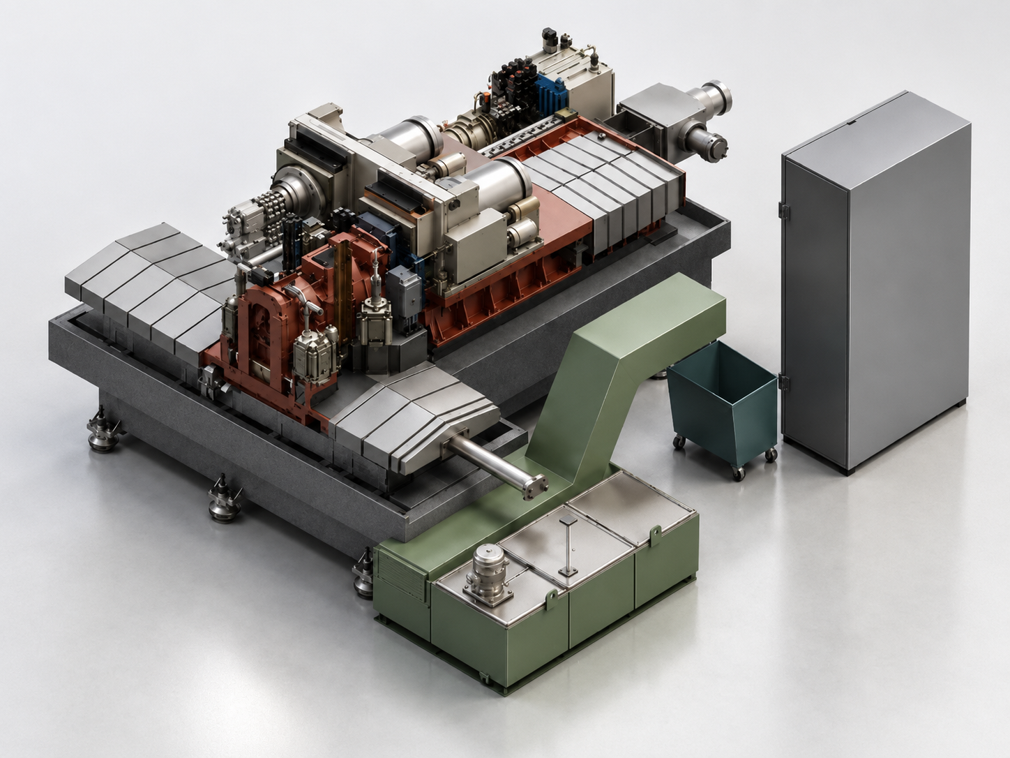 Two-Station Multi-Spindle Drilling & Tapping Linear Indexing SPM
Industry: Agricultural Machinery
