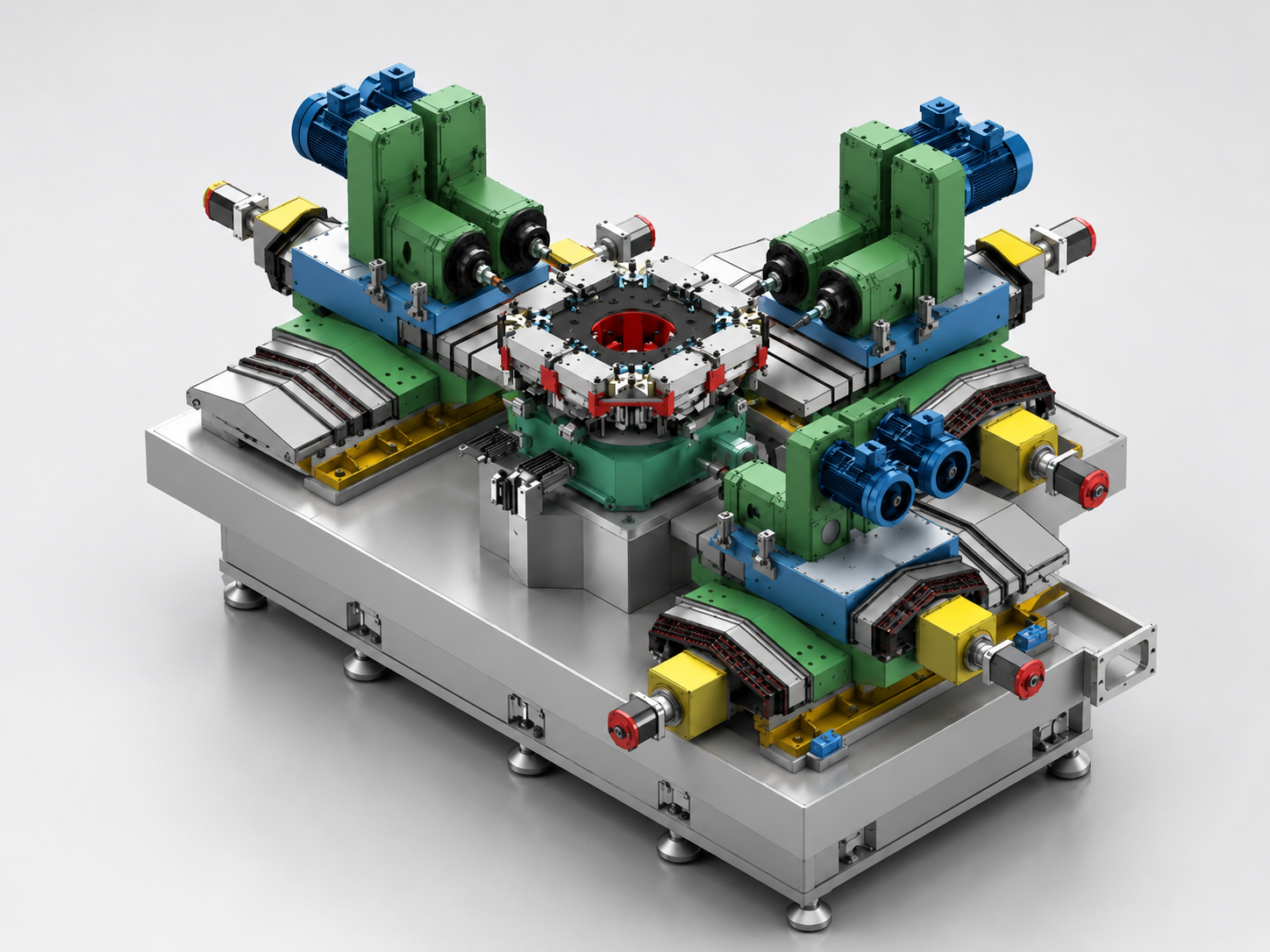 Two-Station Rotary Indexing Milling, Drilling & Tapping SPM
Industry: Automotive
