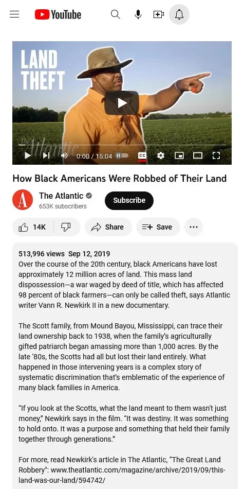 How Black Americans Were Robbed of Their Land
