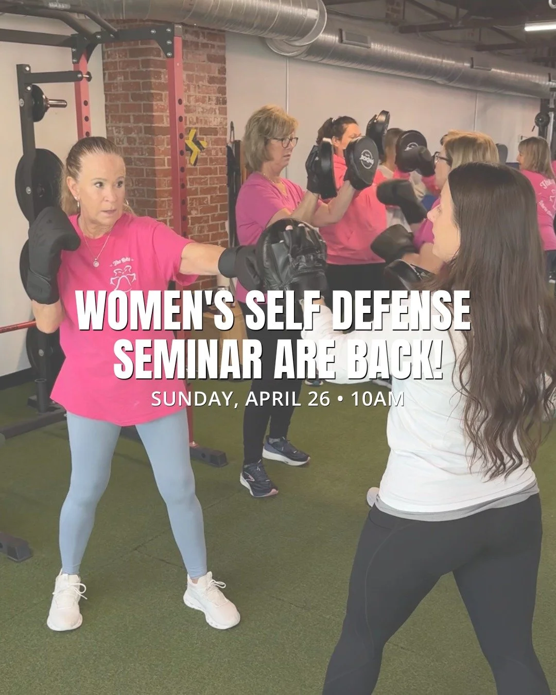 We&rsquo;re bringing back one of our most loved events &mdash; our Women&rsquo;s Self‑Defense Seminar 💛

Join Coach @sal_at_practical__mma_n_sobo (BJJ Black Belt, 14+ years experience) and Coach Amanda (BJJ Purple Belt, self‑defense coach) for a han