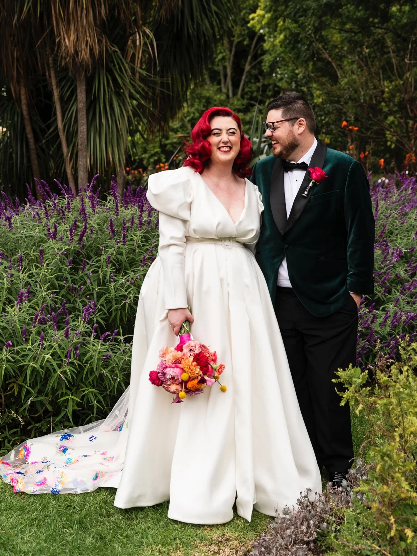 🩷❤️🧡TYNAH &amp; MATT💛💚🩵
Or, &ldquo;Husbundo and Wifeylicious&rdquo;

From Ovolo, to Bourke St, to Carlton, to Panama Dining Room, to Messina (and all the places in-between!). Tynah &amp; Matt planned plenty of time on their wedding day to spend 