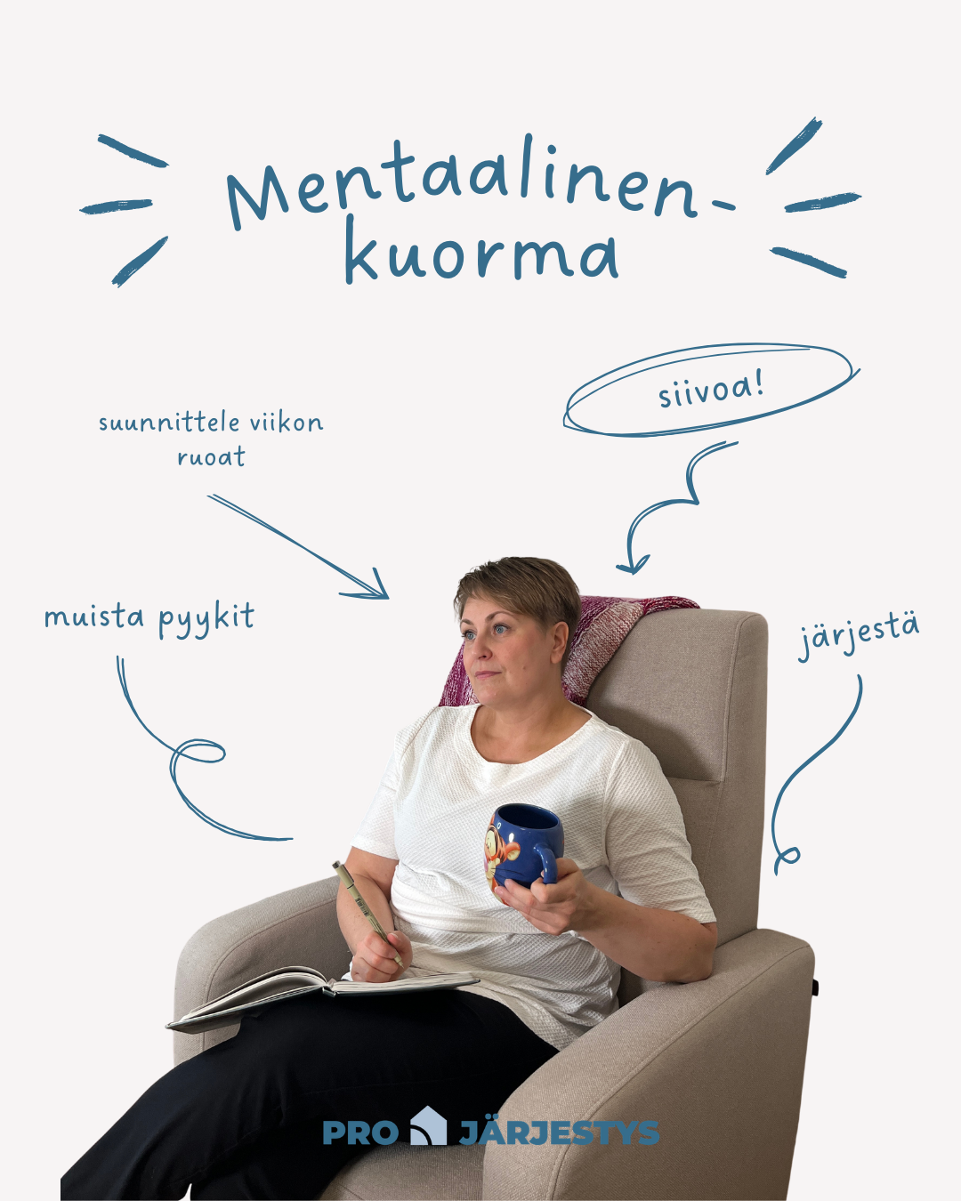 Mentaalinen kuorma ja tavaran paljous - näin pääset eroon molemmista