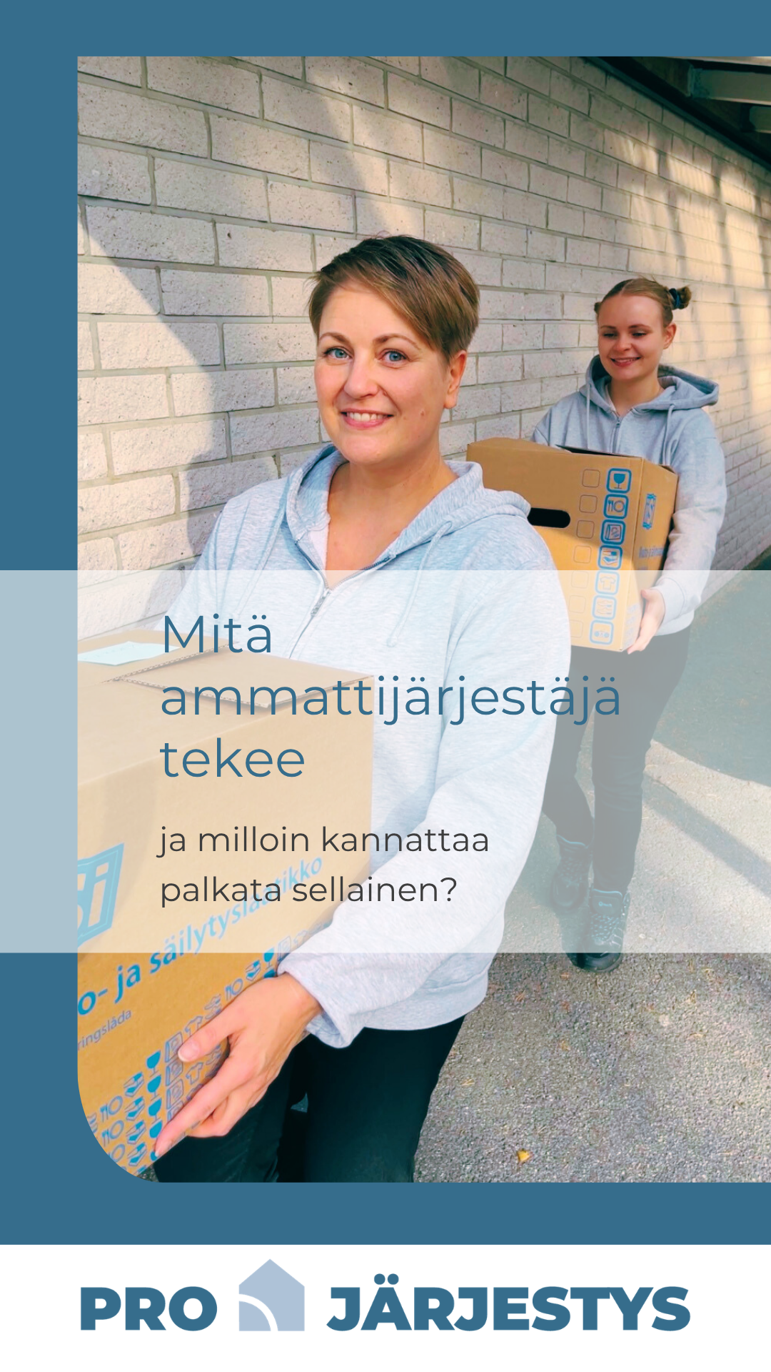 Mitä ammattijärjestäjä tekee ja milloin kannattaa palkata sellainen?