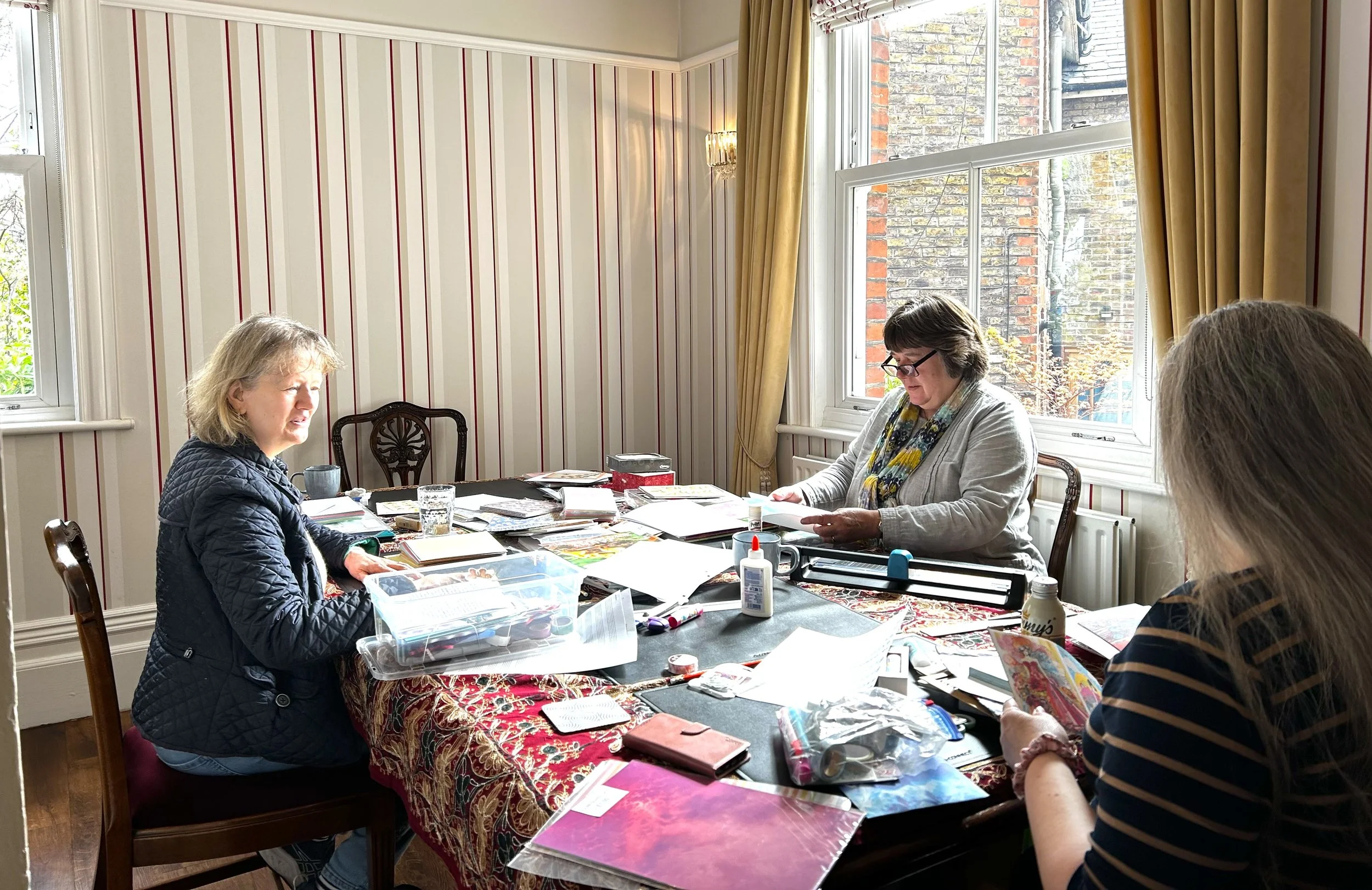 A creative session in the Regency Room