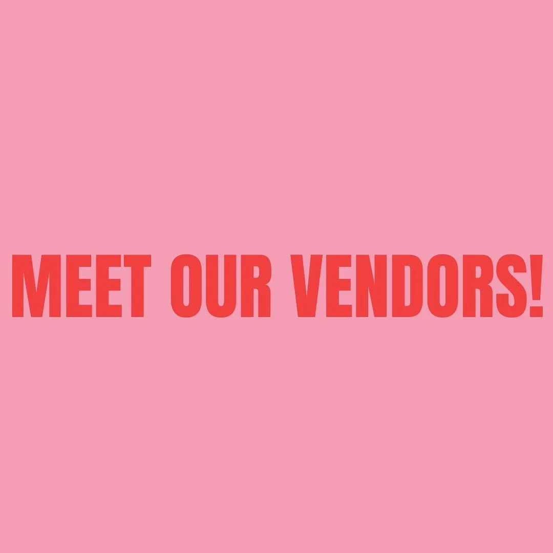 MEET OUR VENDORS pt2!!! swipe to learn more about these three girls! they will unfortunately not be able to make it this Saturday but their products will be for sale!!! spread the word, spread the love:)🫶🫶🫶🥳🥳🥳🤍🤍🤍