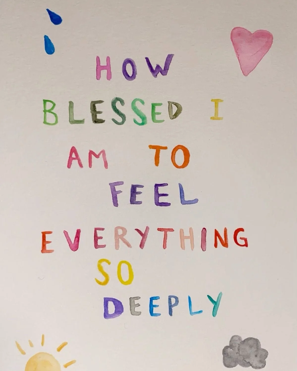 oh what a gift it is to feel things so deeply!!🫂🥲 being sensitive is not a weakness, if anything it is a strength. you notice what others may overlook and romanticize the little things. you have a soft and genuine soul that is rooted in empathy. do