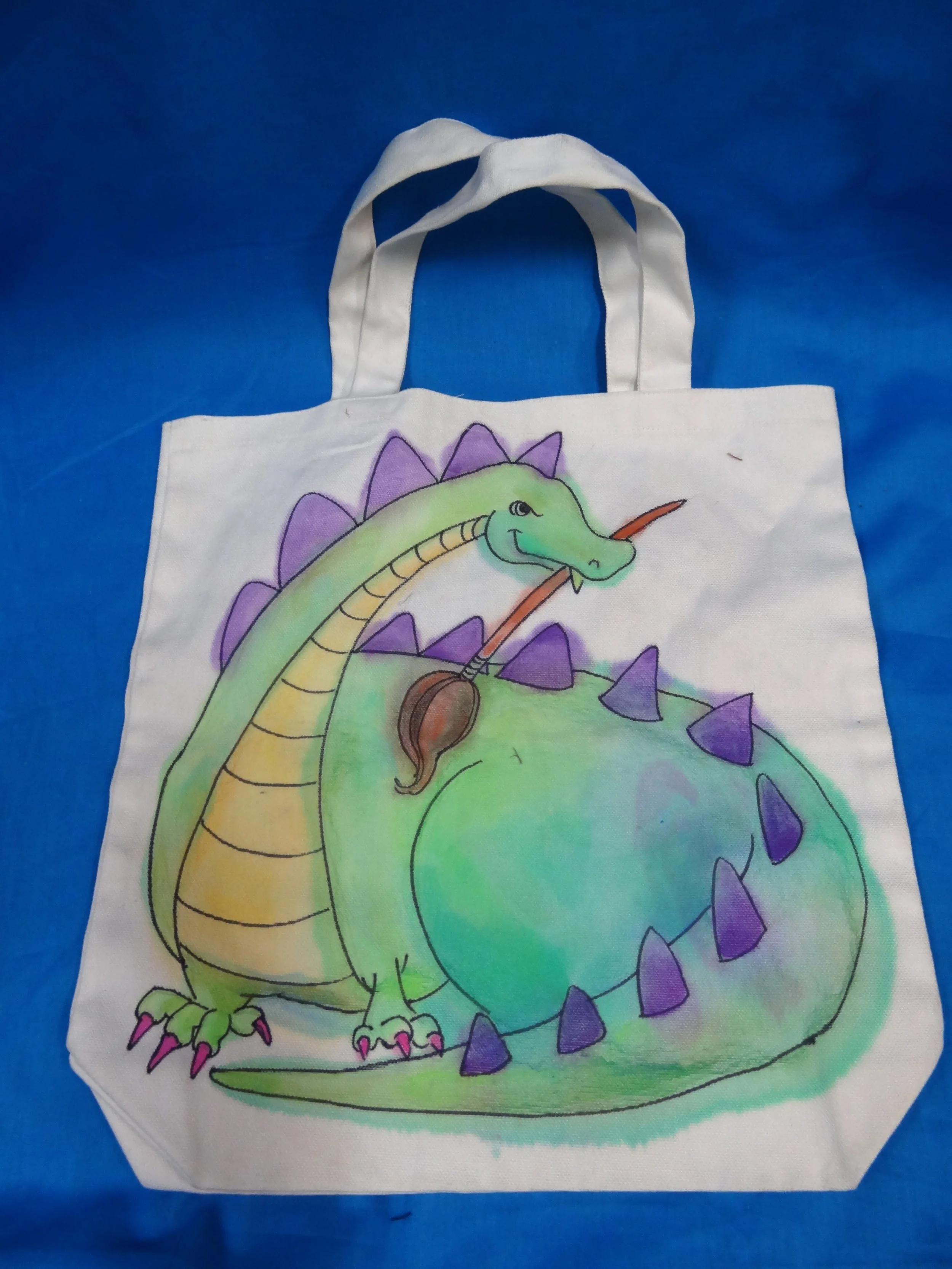Paint your own Canvas Tote Bag