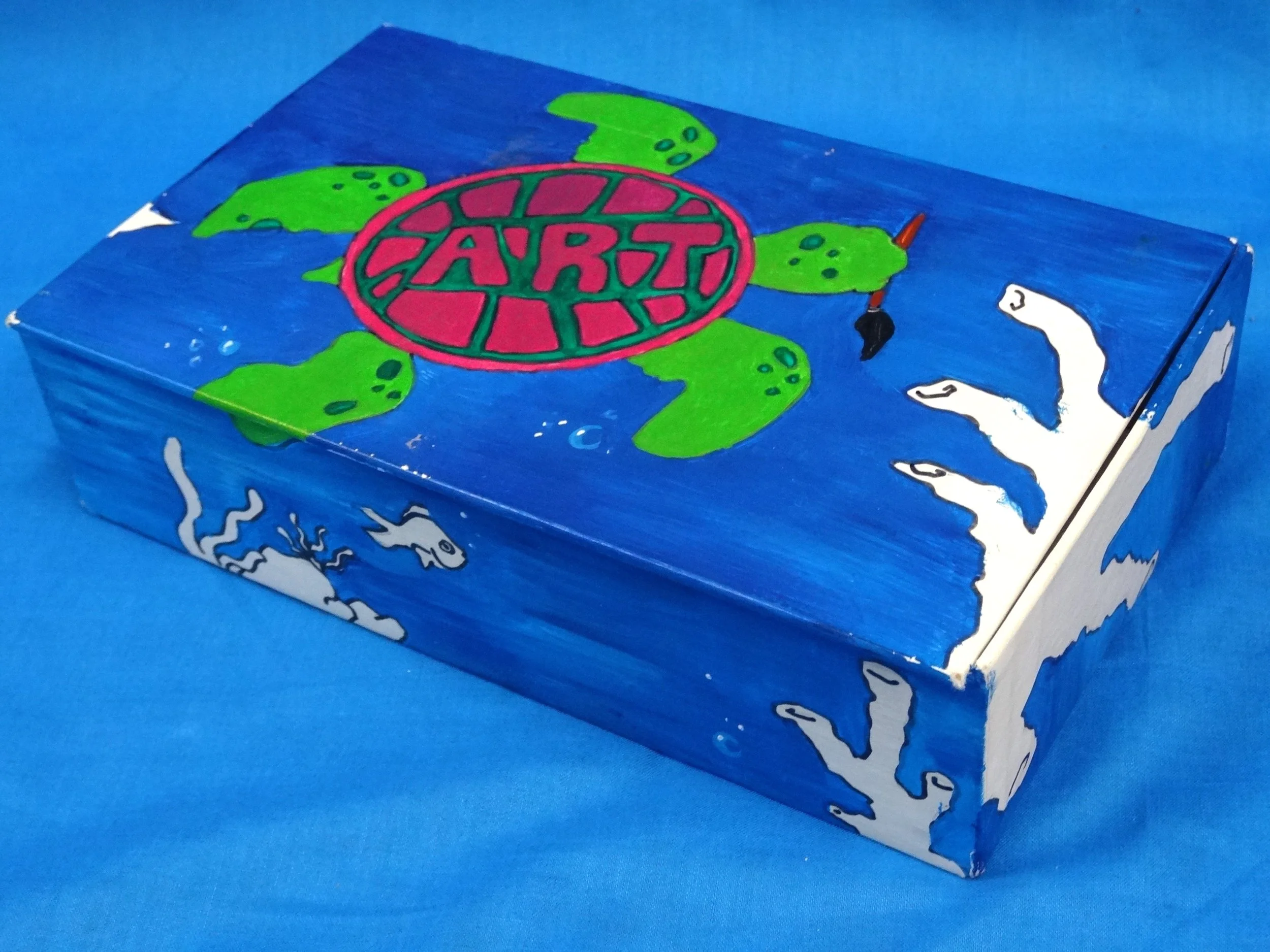 Paint your own Treasure box