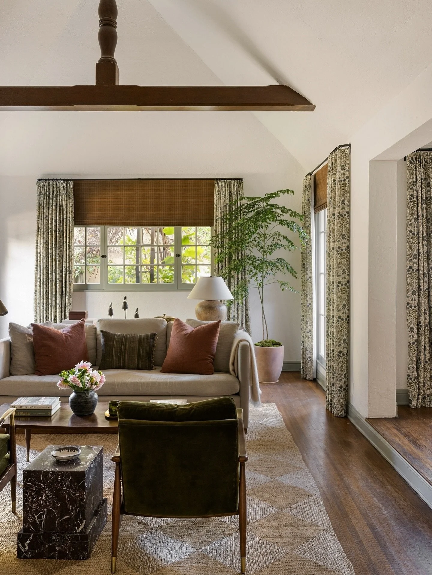 California Cool. Excited to share our latest Los Angeles project&mdash;now live on our site. Originally built in the 1920s, this English-style gem blends timeless charm with laid-back California warmth, creating the perfect home for a young family to