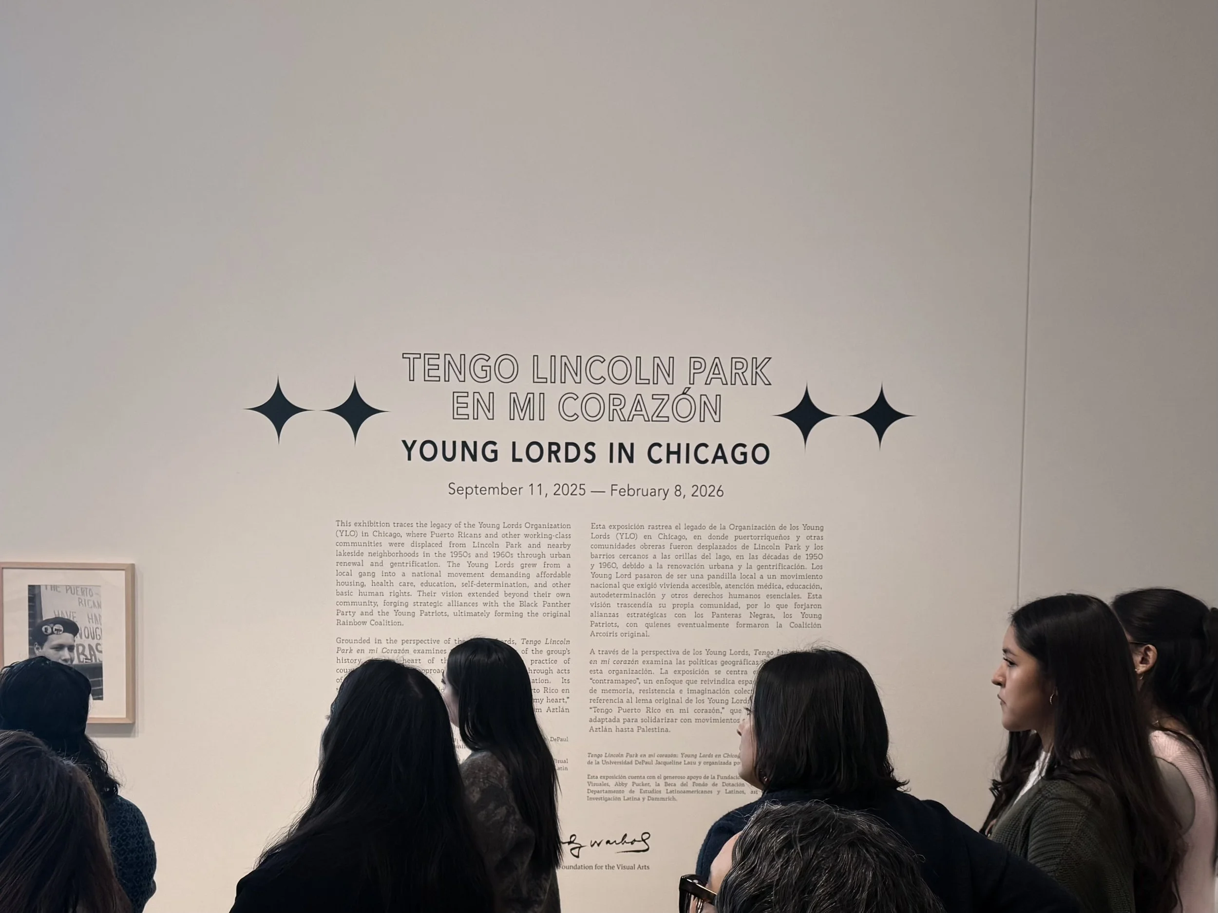 Latinx Studies Now @ YLO Exhibit at DePaul Art Museum. (January 2026)