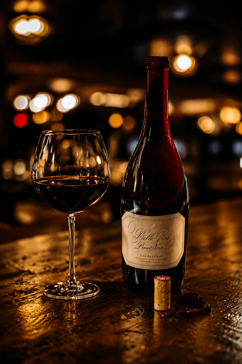 Belle Glos Wine Dinner &amp; Custom Bottle Dipping