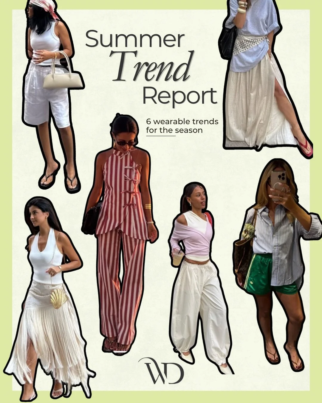 JUST IN!!! Our summer trend report, from fun playful sets to the balloon trousers everyone&rsquo;s wearing, these trends are here to stay! 🫧👒🍭

Need help finding the trends hidden in your closet, send us a message to see how we can help you🤍 

#s
