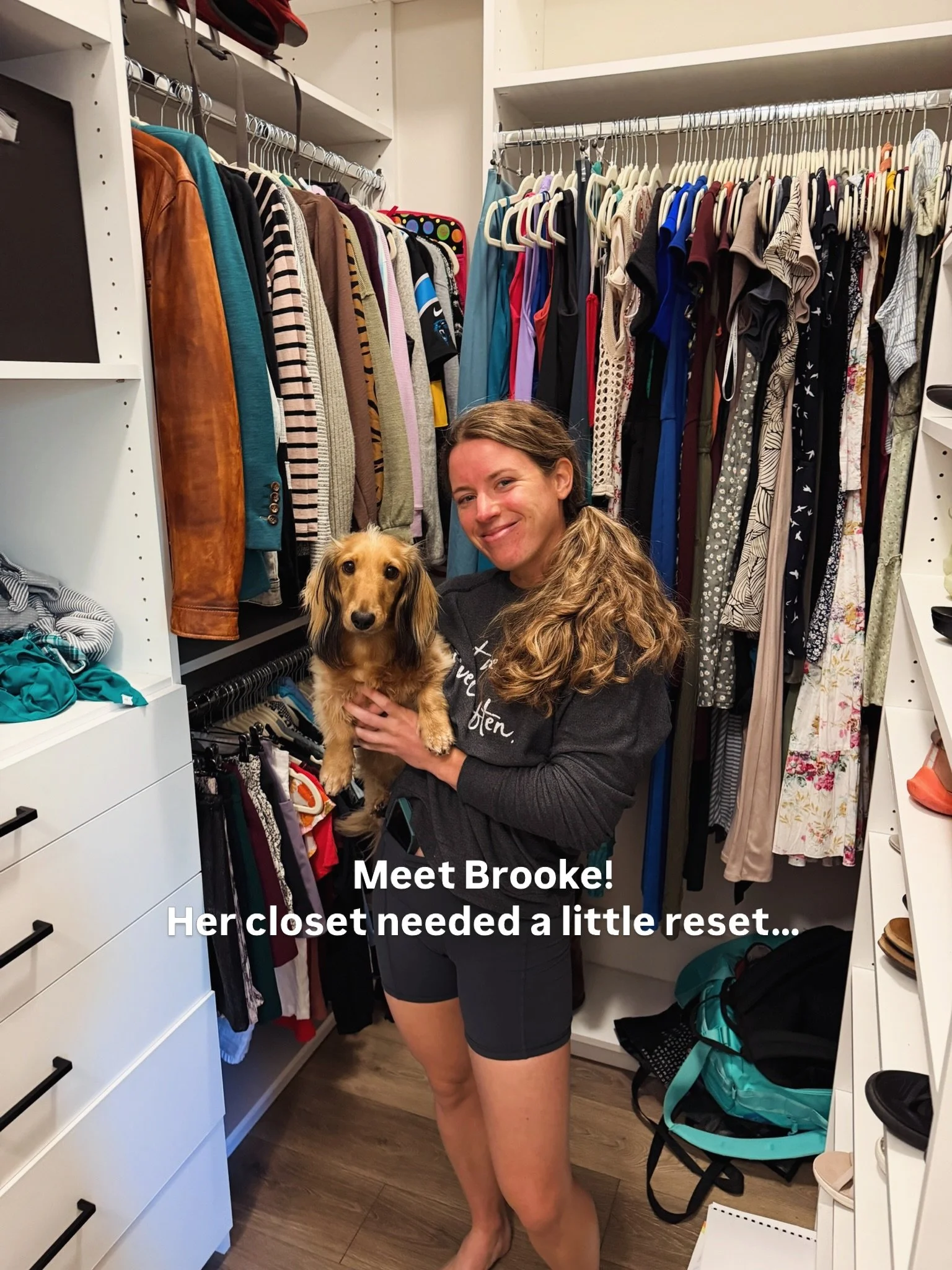 When Brooke said she needed a closet clean-out that actually set her closet up for success, we knew we would be able to help her🥰

#closetcleanout #personalstylists #closetreset #stylinginspo #outwiththeoldinwiththenew 

We helped Brooke clear out t