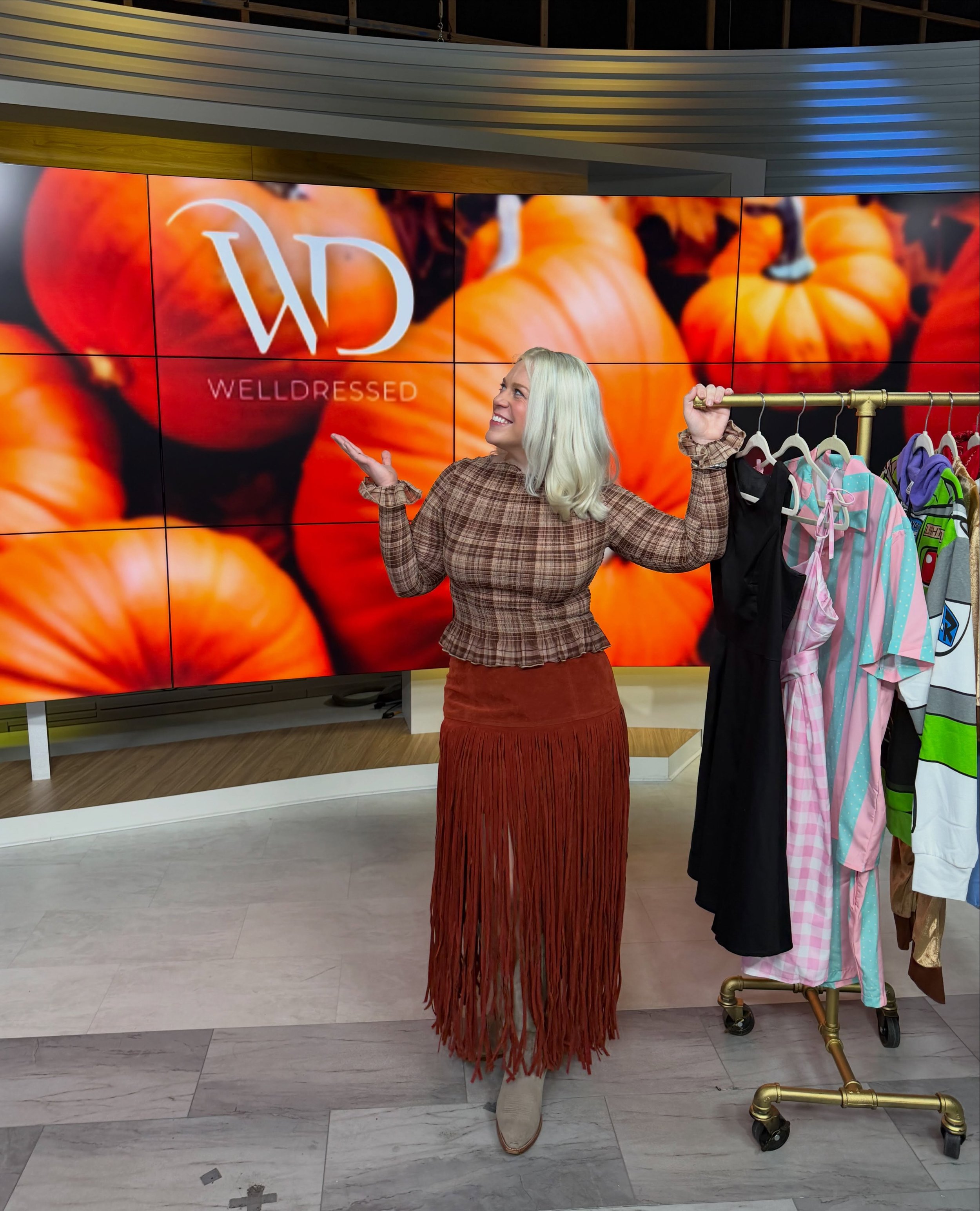 A fab, welldressed weekend! ✨ Chatted personal styling &amp; Halloween costumes on @palmettolife, attended the kickoff fashion show for @chasfashionanddesign, and helped @andreaserranocurates style the beautiful breast cancer survivors for the 8th an