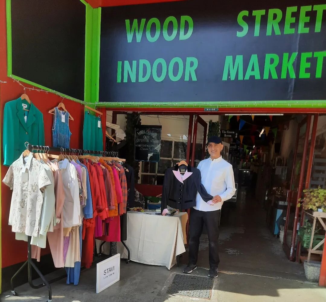 Lovely bright pop up today. STAVI Slow Fashion.
No filters needed colours are amazing.
#fashion
#sustainable 
#colourful
#outfit
#dressoftheday 
#suitsforladies 
#walthamforestcommunity 
#woodstreetcommunity 
#highamsparklife
#wearewoodstreet 
#walth