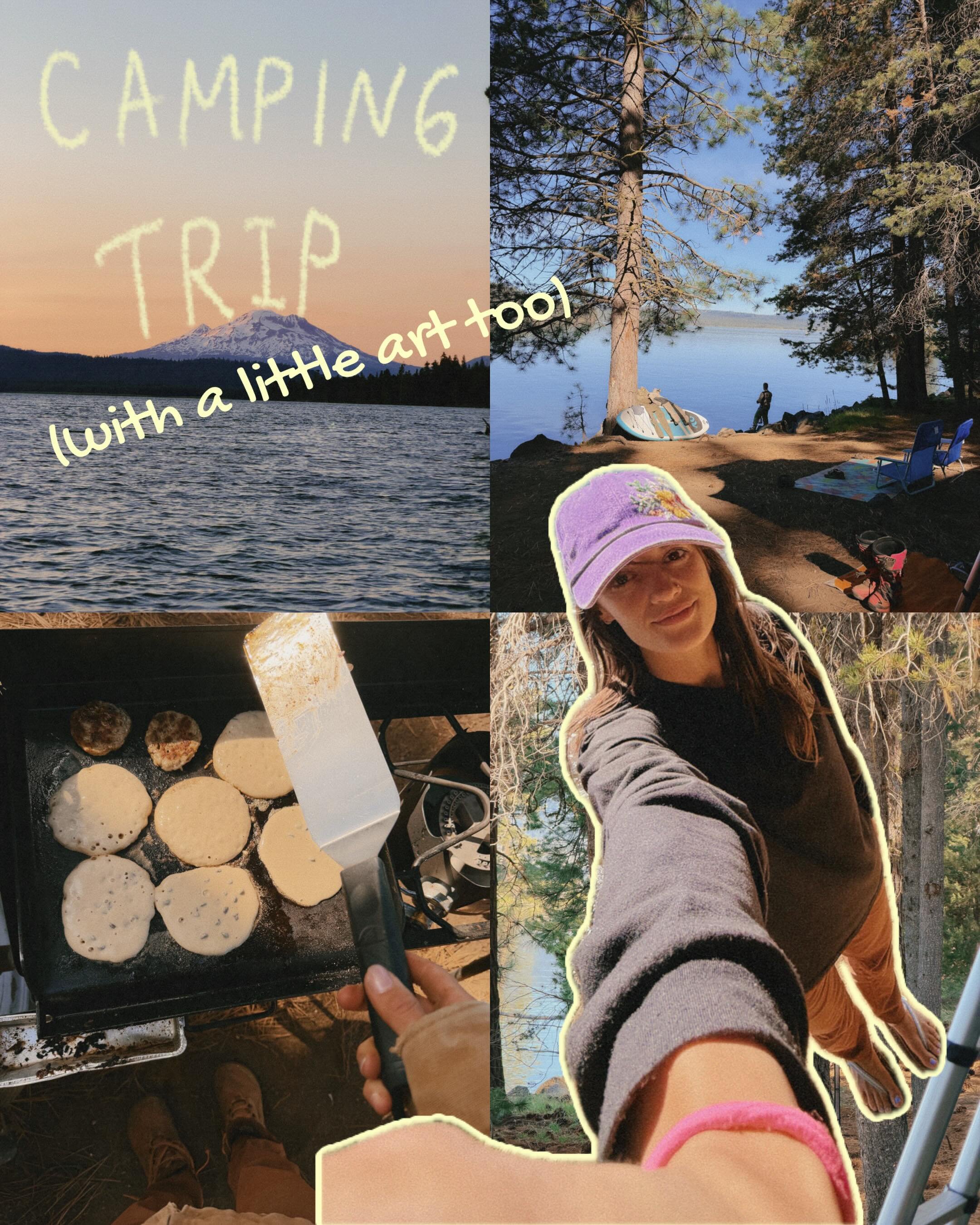 Fridays are for funzies! I love getting out for adventures and weekend trips when I can. I made 2 paintings last weekend over the holiday, and it was so relaxing. 
(This is part of the reason I named my business Artsy Adventurist!)
Enjoy!