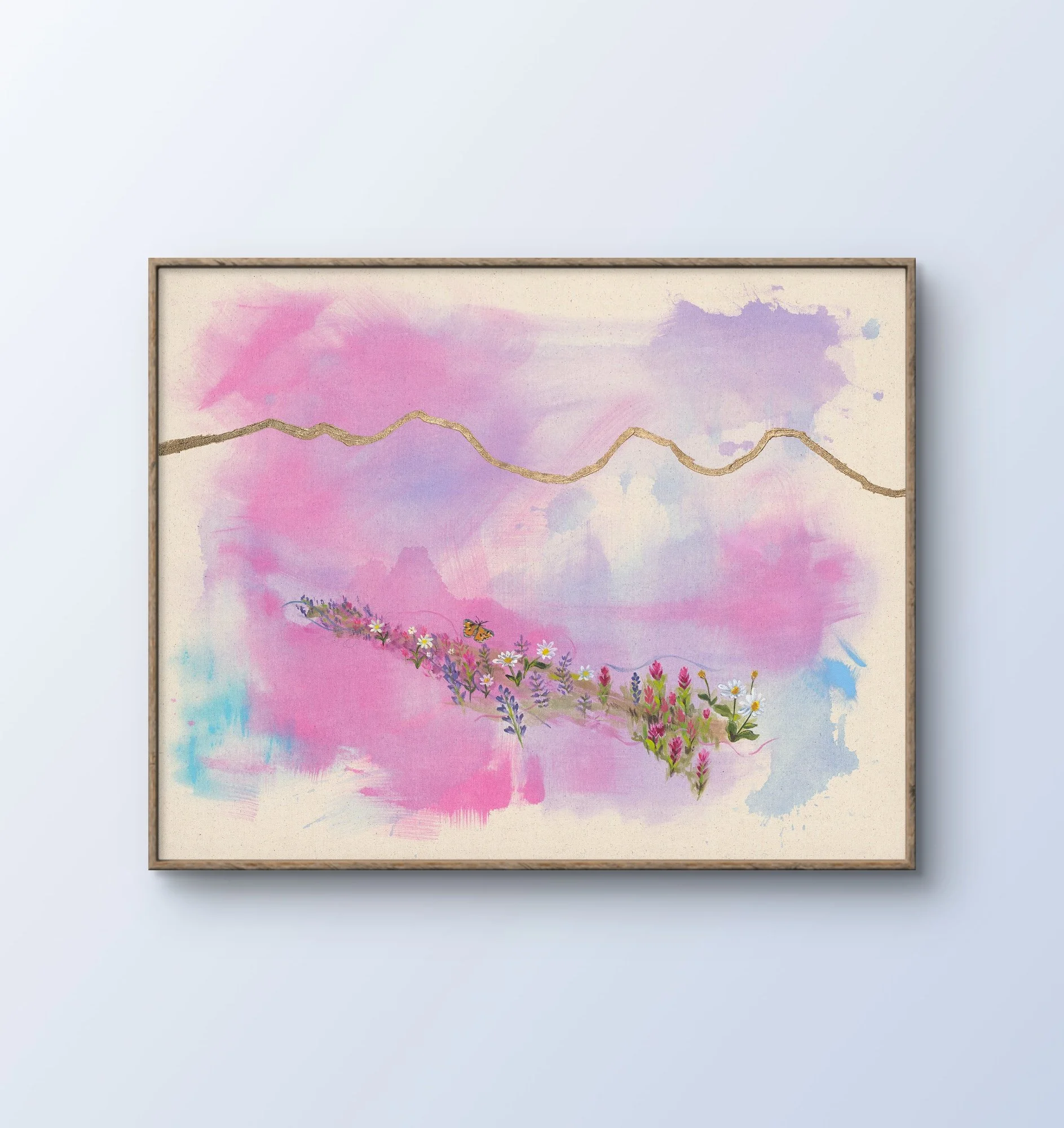 Whimsical Wildflowers Original