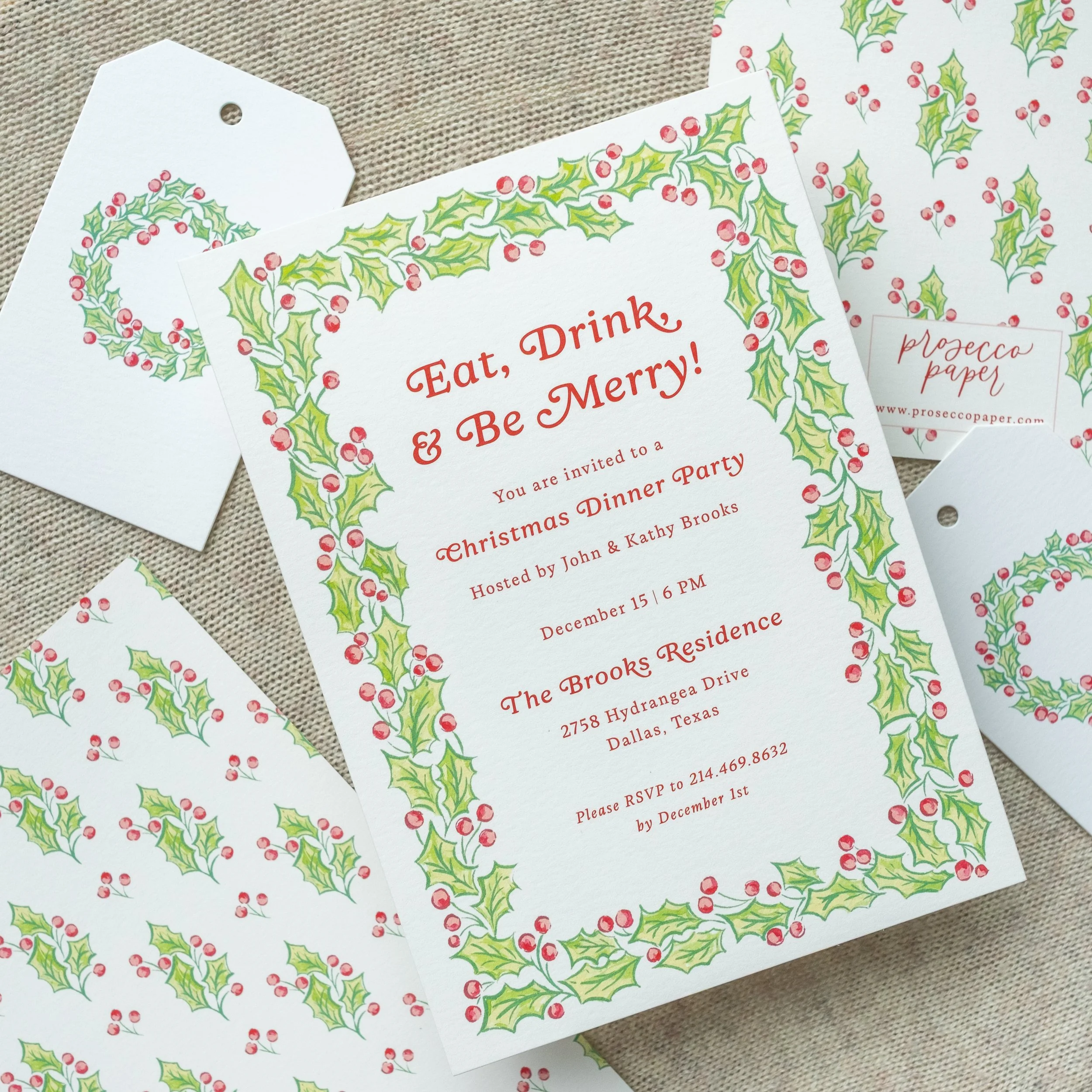 2025 | Christmas Ivy Invitation