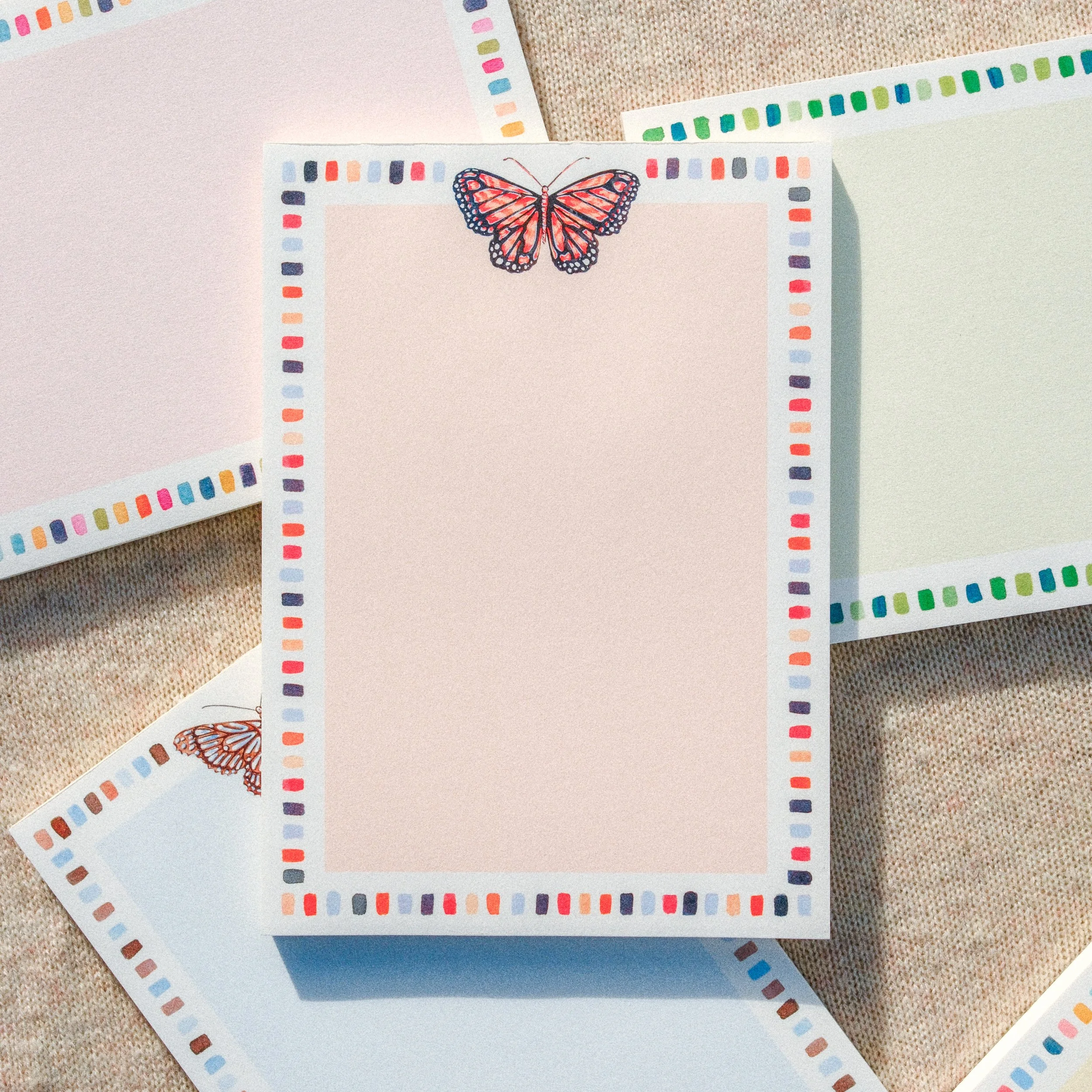 Fireside Butterfly Notepad