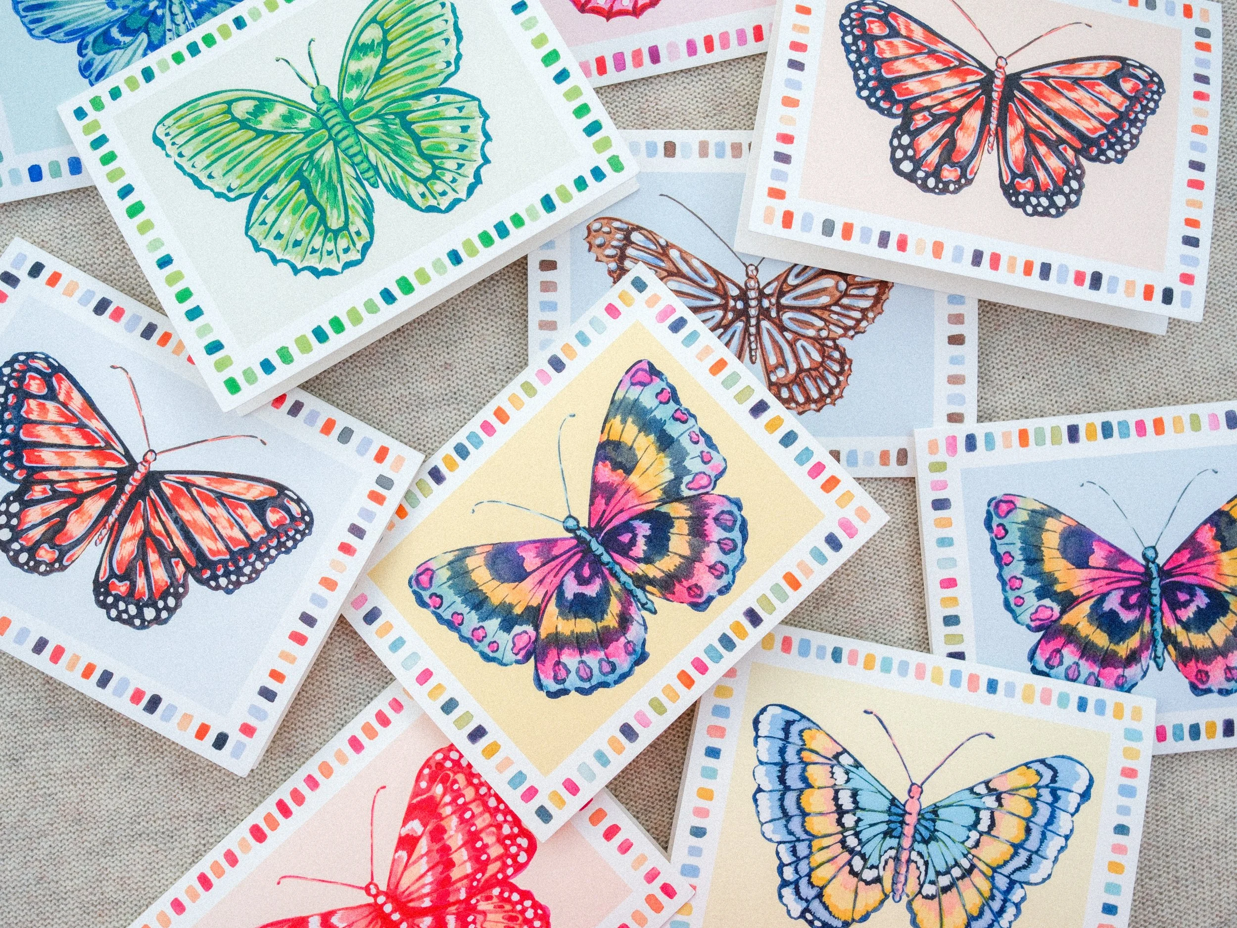 The Butterfly Collection Stationery Set