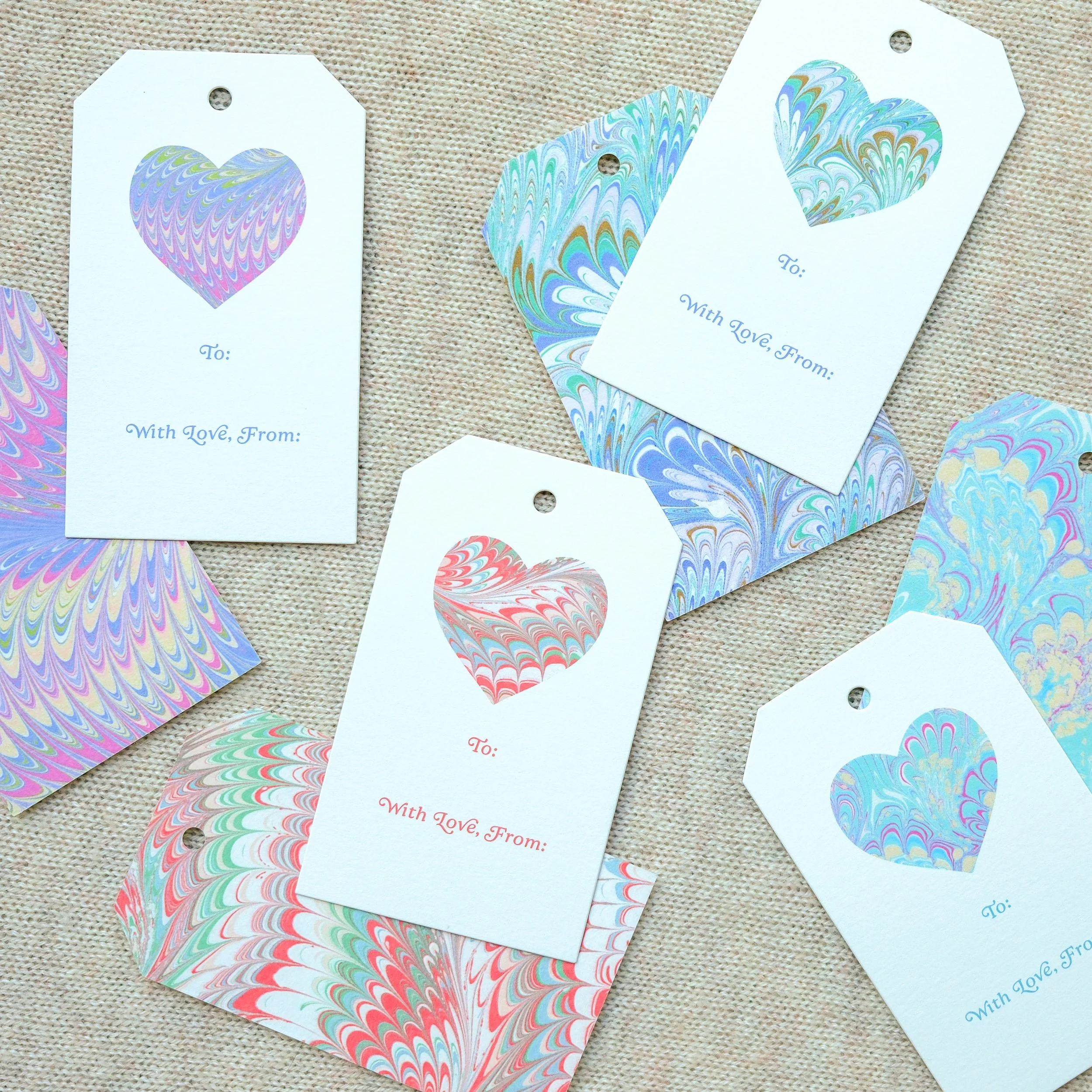 The Marble Collection Gift Tag Set